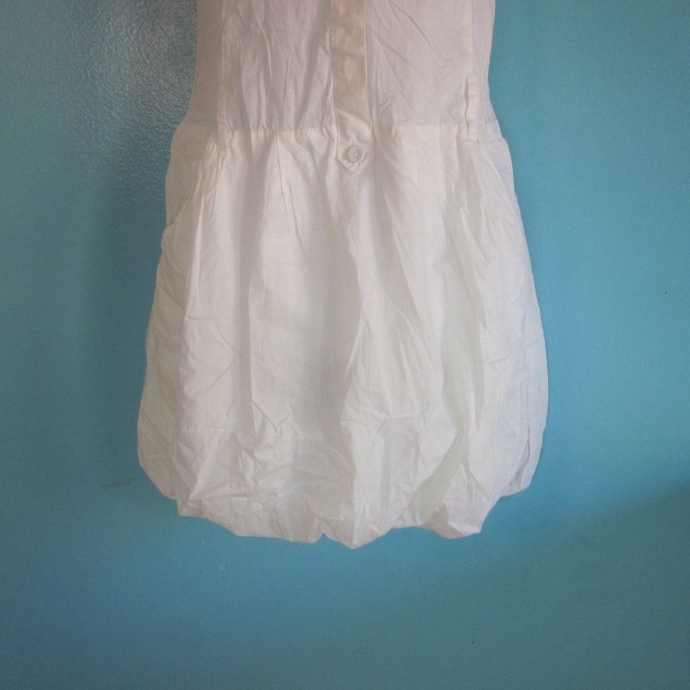 New Look Good Look Paris White Cotton Dress NWT Size M Size M / US 6-8 / IT 42-44 - 12 Thumbnail
