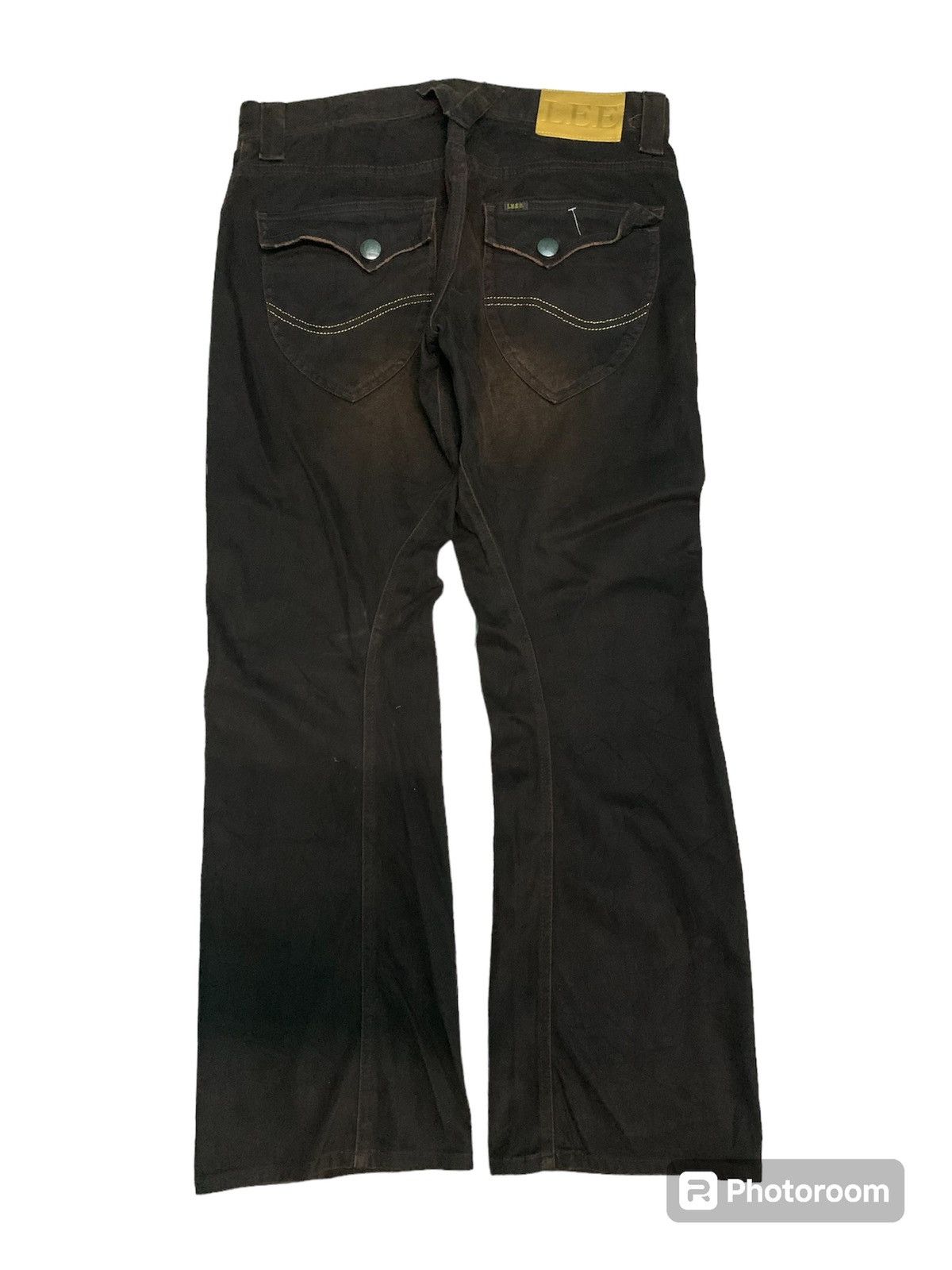 Vintage Flare Lee Dark Brown Pant