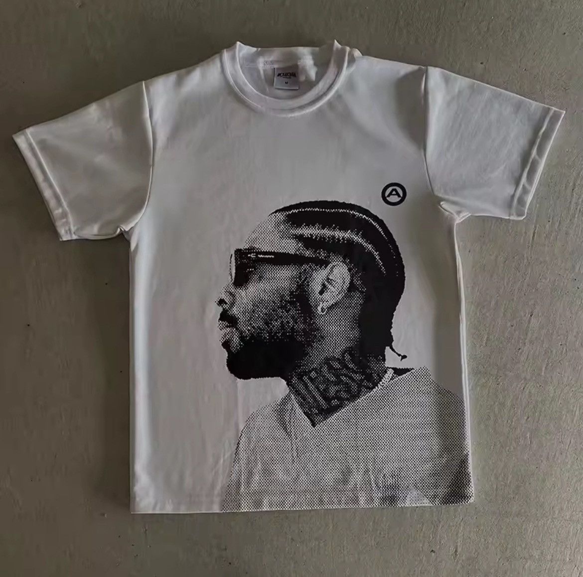 Vintage Y2k Brent Faiyaz Vintage streetwear graphic white t shirt Size US M / EU 48-50 / 2 - 1 Thumbnail