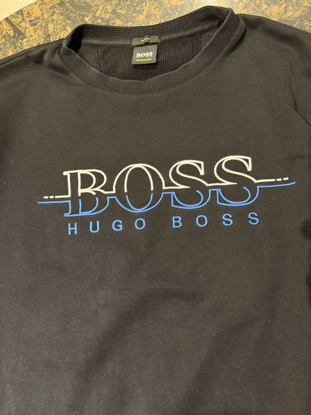 Hugo Boss Vintage Hugo boss crewneck embroidered Size US XL / EU 56 / 4 - 2 Thumbnail