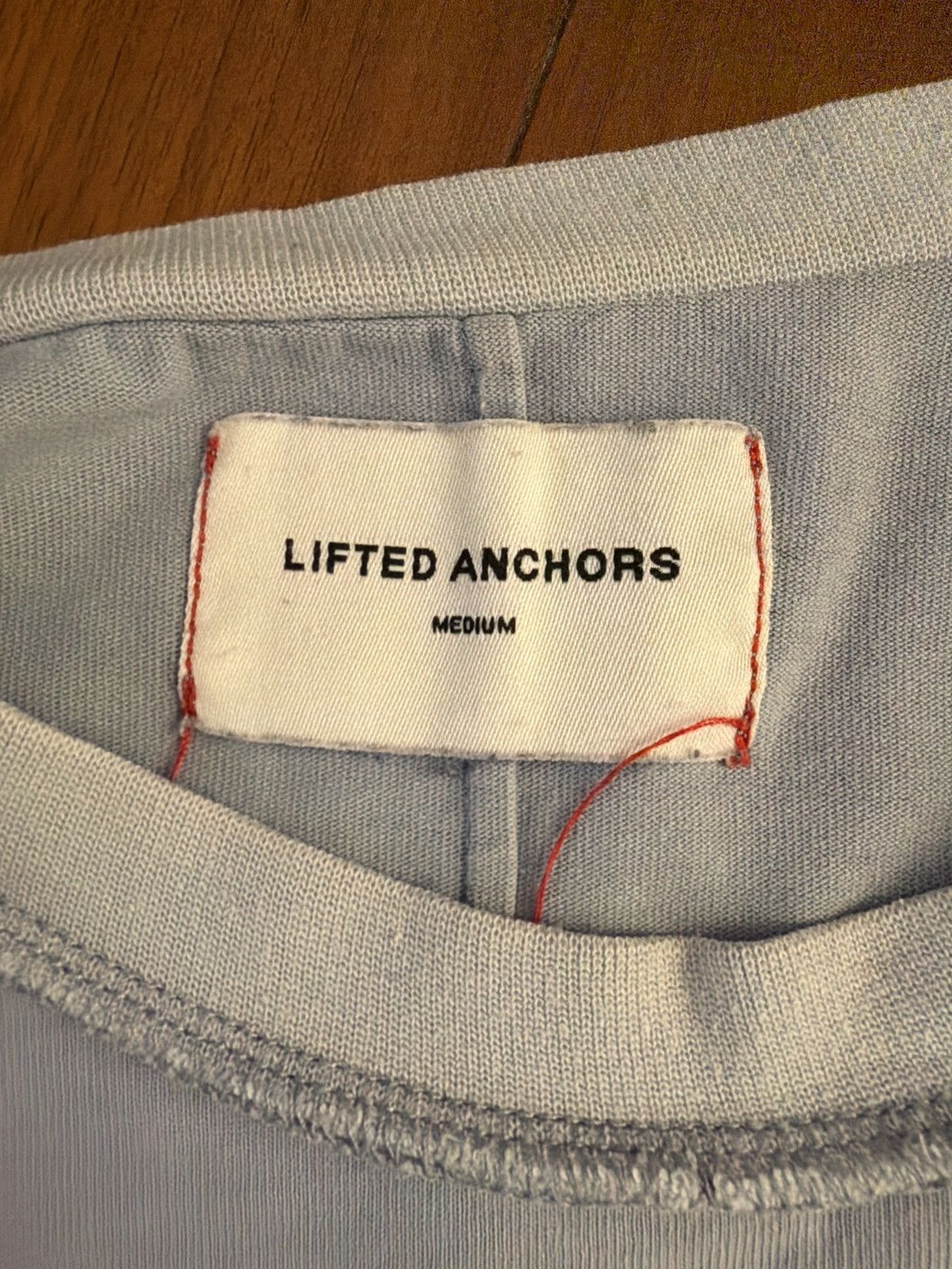 Lifted Anchors Lifted Anchors Blue Logo T-Shirt Size US M / EU 48-50 / 2 - 3 Thumbnail