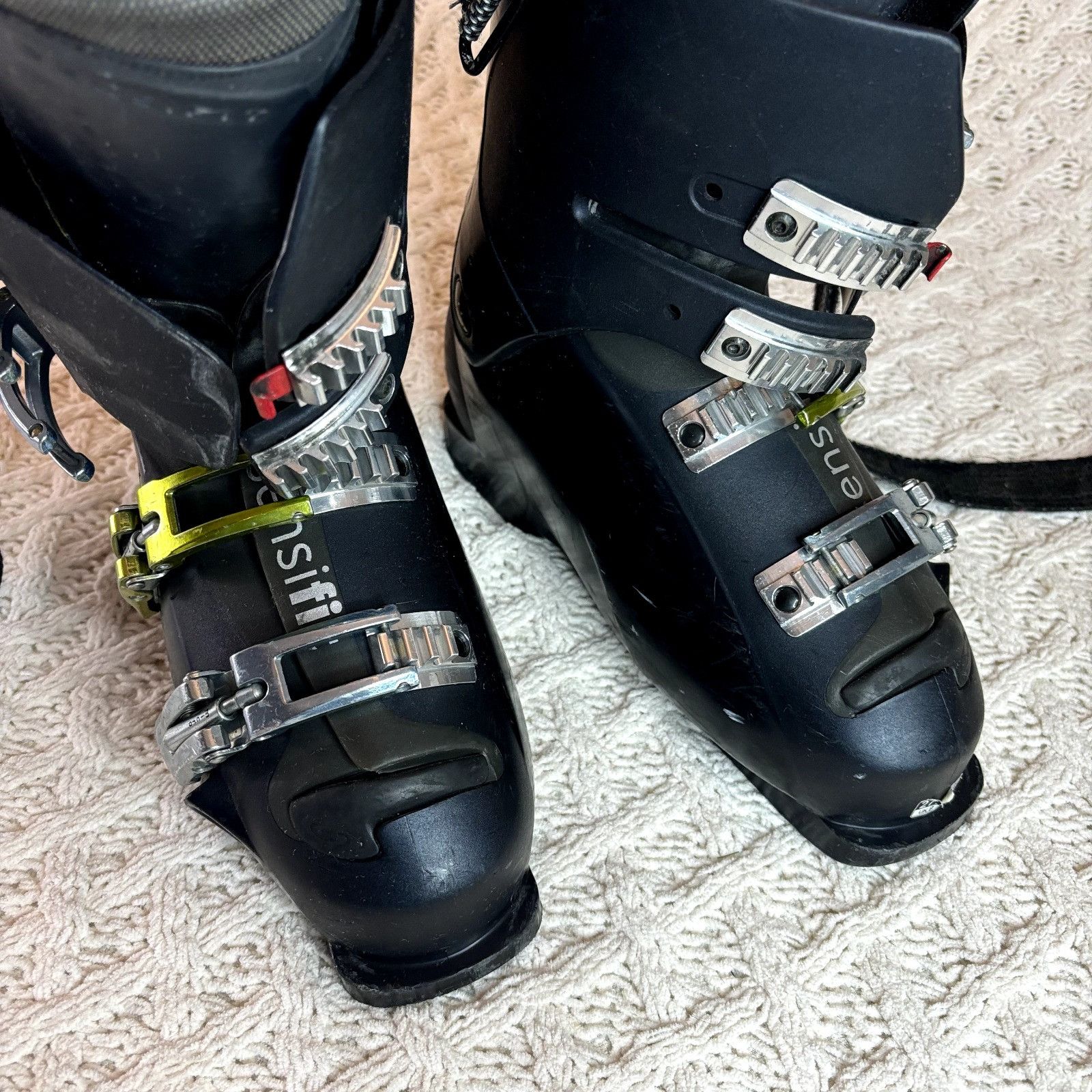 Salomon Salomon X-Wave 8.0 3D Buckle, 315mm Black Downhill Ski Boots Size US 13 / EU 46 - 5 Thumbnail