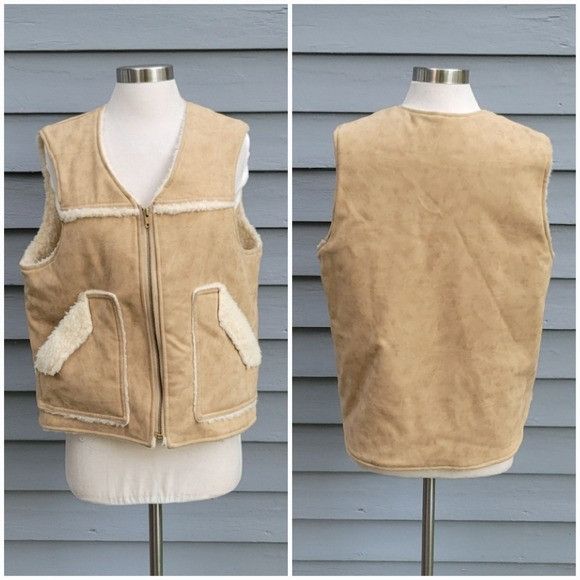 Vintage Vintage 80s Wiman Faux Suede Sherpa Fleece Shearling Rancher Size US M / EU 48-50 / 2 - 3 Thumbnail
