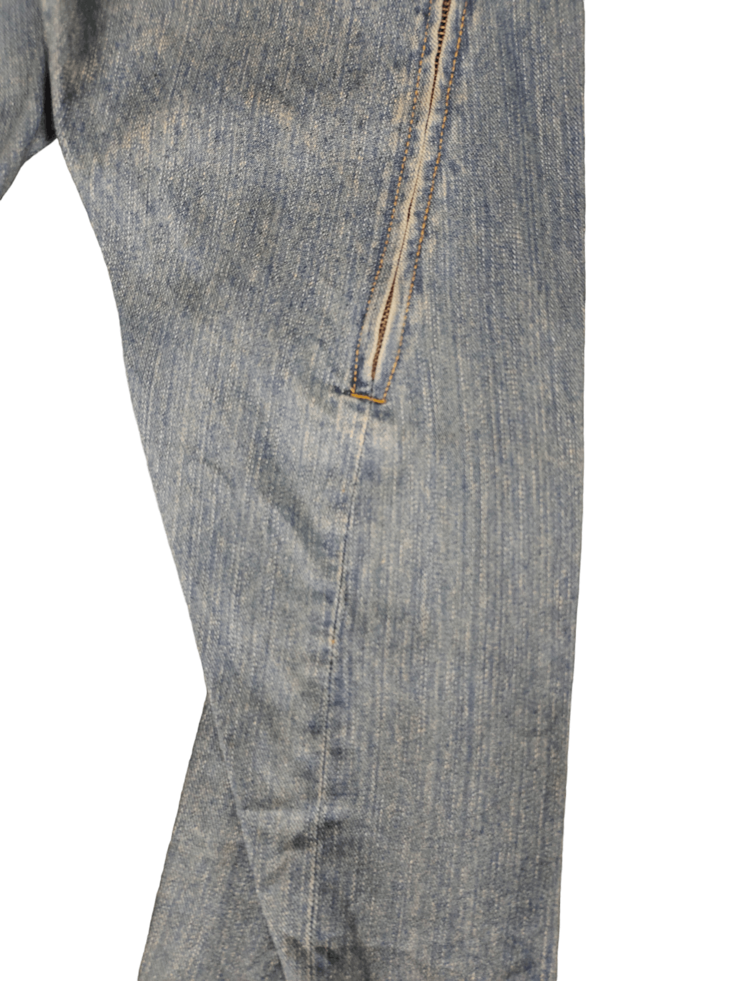 Le Grande Bleu (L.G.B.) Flare Jeans Japan Zipper Faded Boot Cut Y2k Mudmax Lgb Size US 30 / EU 46 - 6 Thumbnail