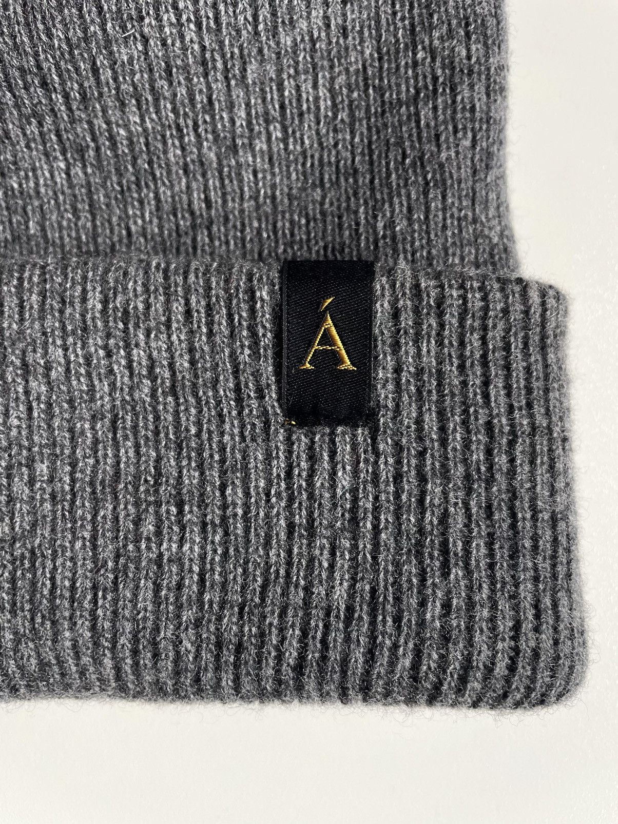 Other Anian Recycled Cashmere/Merino Beanie GREY Size ONE SIZE - 2 Thumbnail