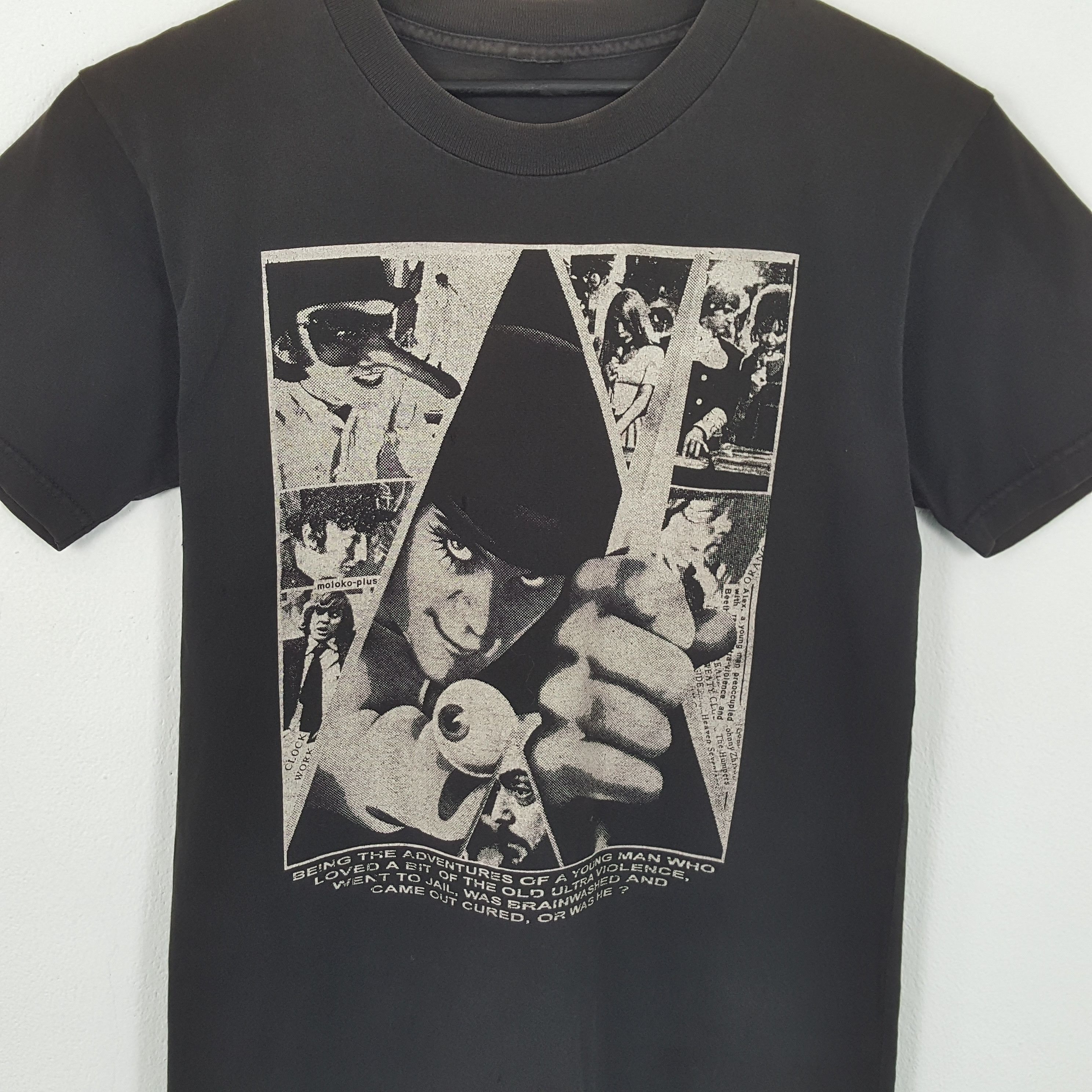 Vintage A CLOCKWORK ORANGE Tshirt Warner Bros Entertainment Size US M / EU 48-50 / 2 - 2 Thumbnail