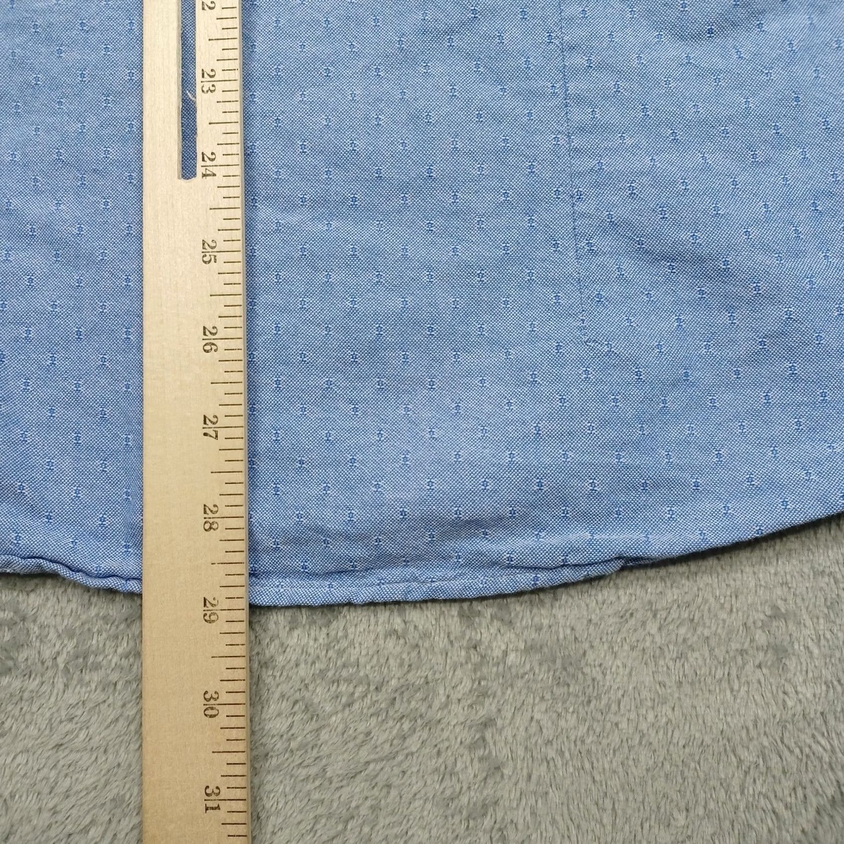 Vintage Ponant Shirt Mens Large Blue Button Up Long Sleeve Preppy Size US L / EU 52-54 / 3 - 7 Thumbnail