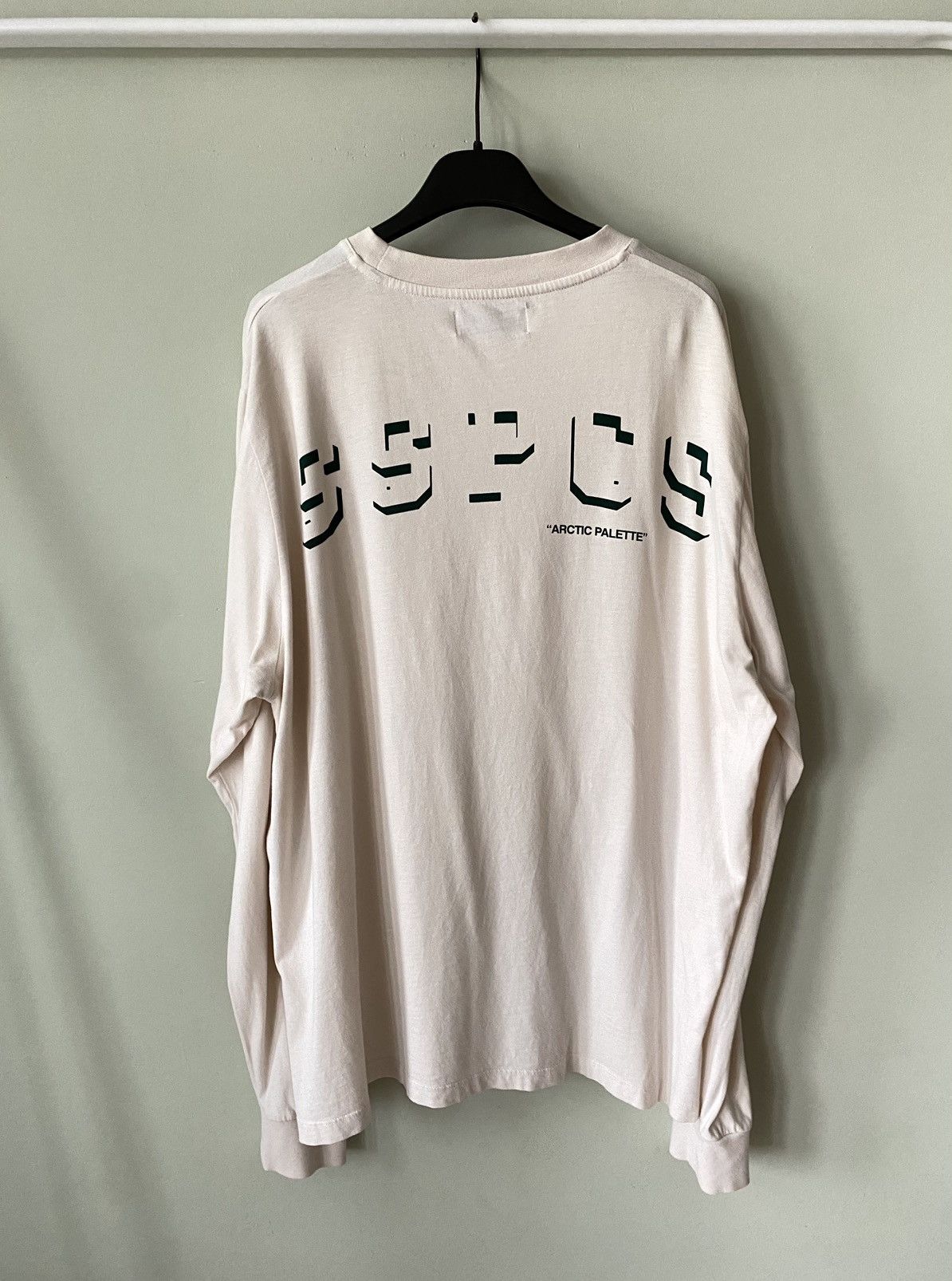 Suspicious Antwerp Arctic Palette Sspcs Long Sleeve T Shirt in Beige, Men's — image 2 of 6