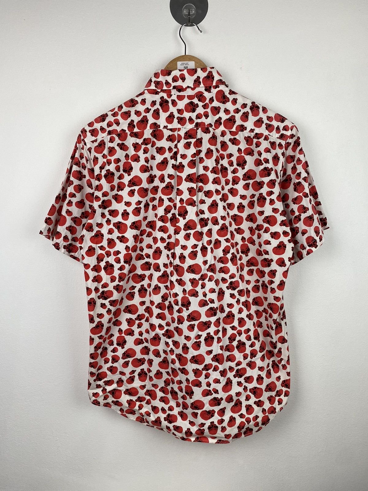 If Six Was Nine Red Skull Button Up Shirt Size US M / EU 48-50 / 2 - 5 Thumbnail