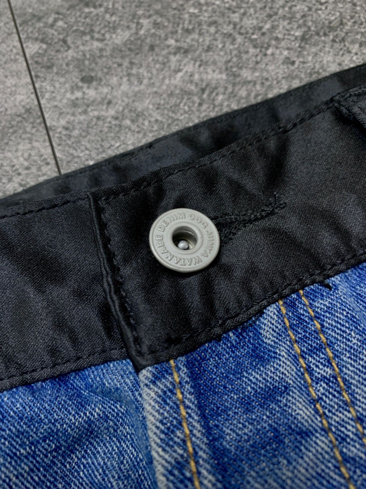 Junya Watanabe FREE TAX! Nylon Waistband Denim Jeans- 29” Size US 29 - 7 Thumbnail