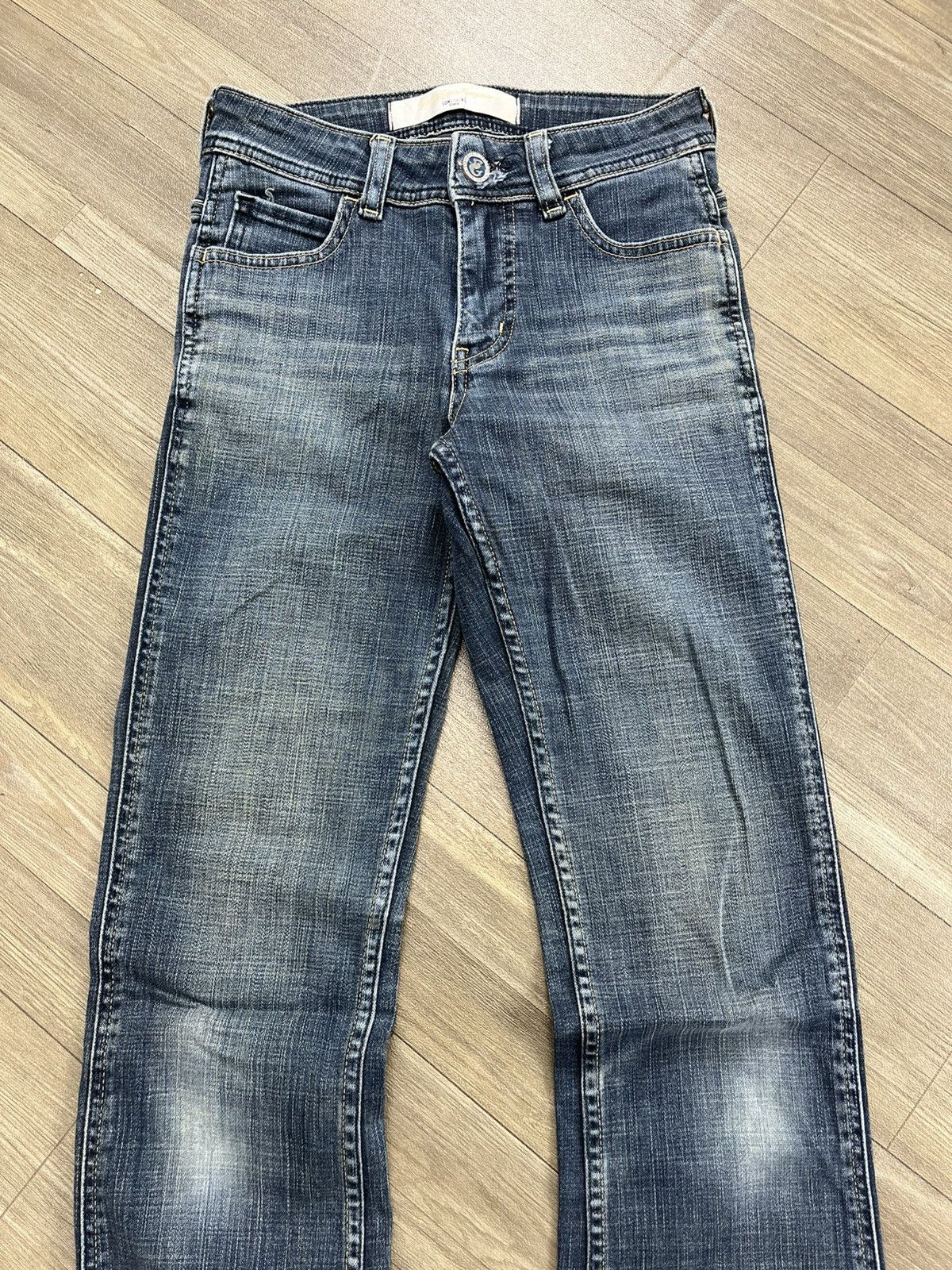 If Six Was Nine 2000s Something Edwin Flare Jeans High Street Japan Boot Cut Size US 26 / EU 42 - 4 Thumbnail