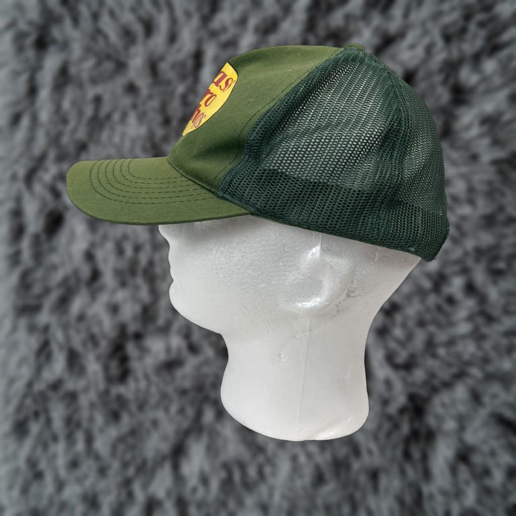 Bass Pro Shops Bass Pro Shops Trucker Hat Baseball Cap GUC OSFM SnapBack Green Baseball Cap Men One Size OSFM Size ONE SIZE - 1 Thumbnail