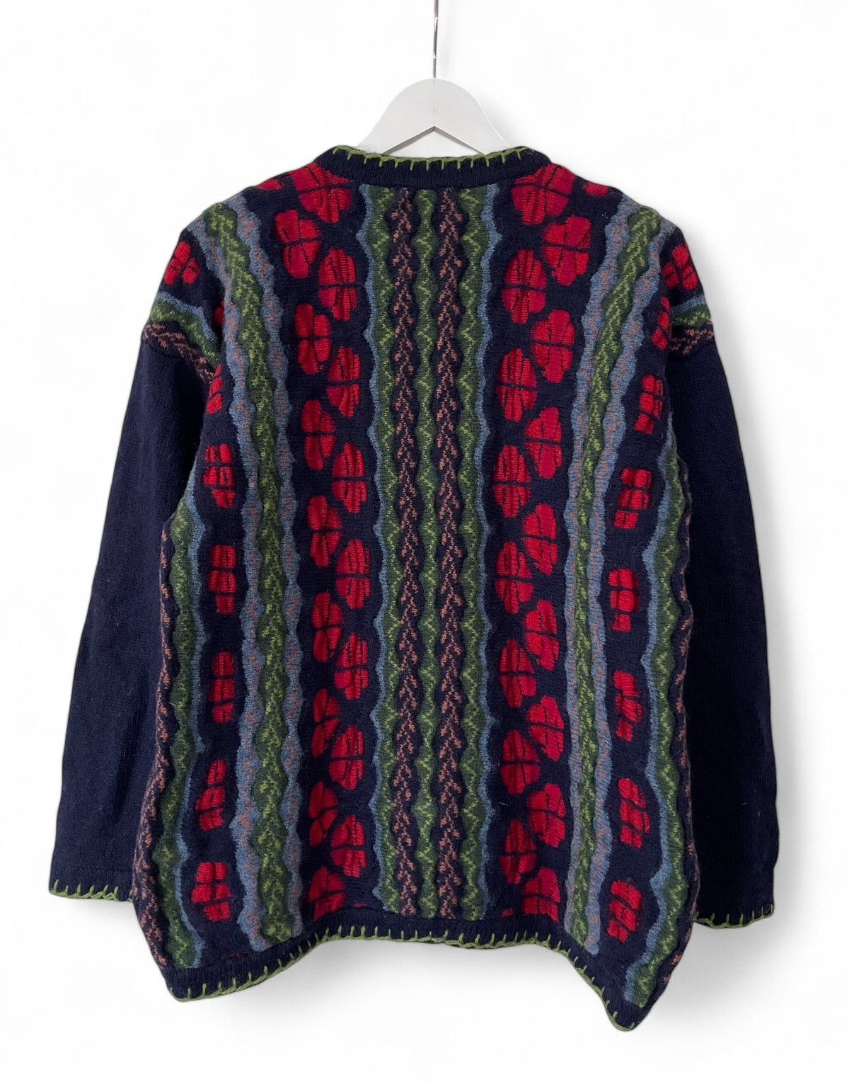 Vintage Vintage Tulchan Cardigan Sweater 100% Wool Women's Size M Size M / US 6-8 / IT 42-44 - 3 Thumbnail