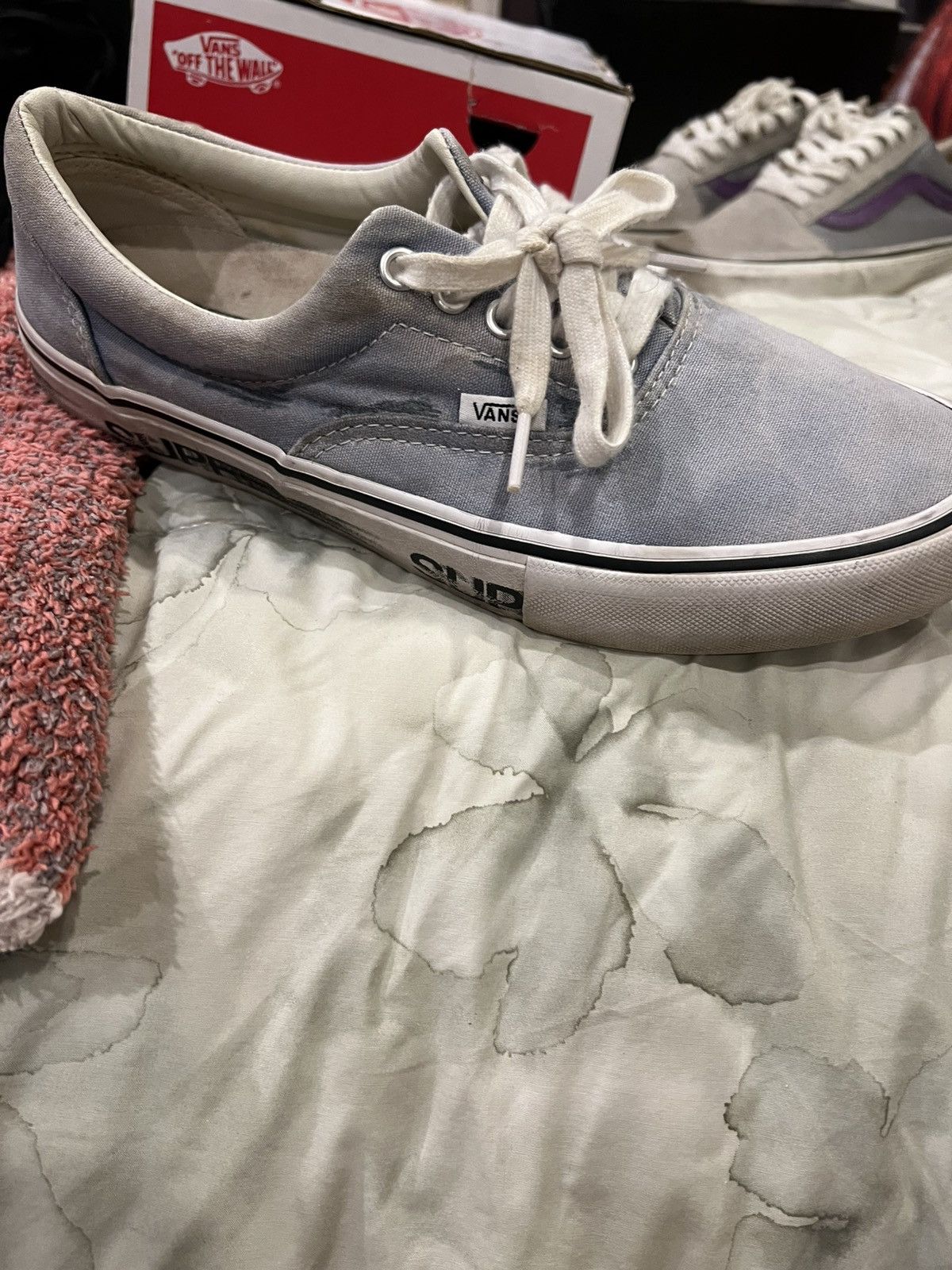 Supreme × Vans Supreme Vans Era Pro Motion Logo - 9.5 Size US 9.5 / EU 42-43 - 4 Thumbnail