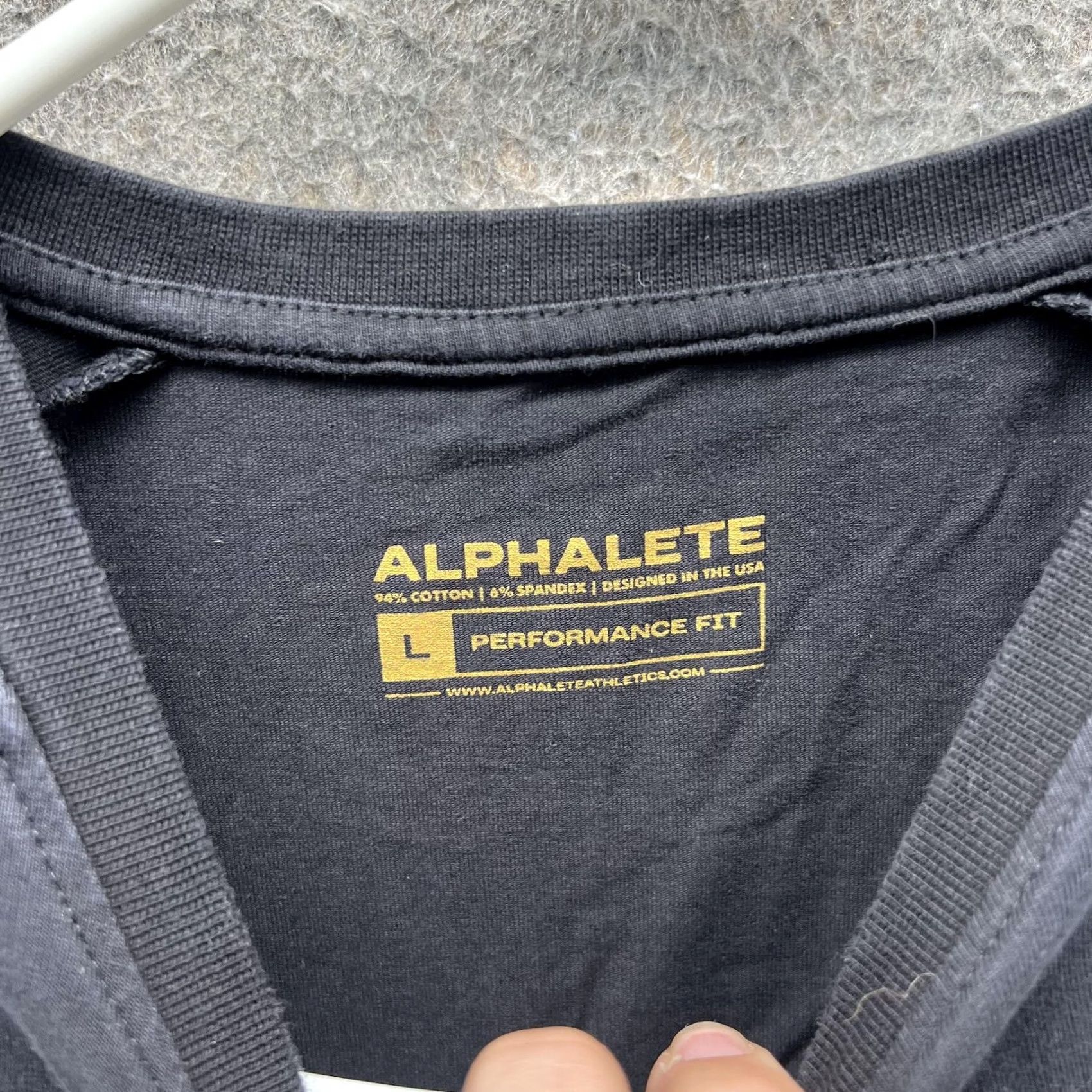 Vintage Alphalete Shirt Mens Large Black PBNS Performance Short Sleeve Athletic Tee Size US L / EU 52-54 / 3 - 5 Thumbnail