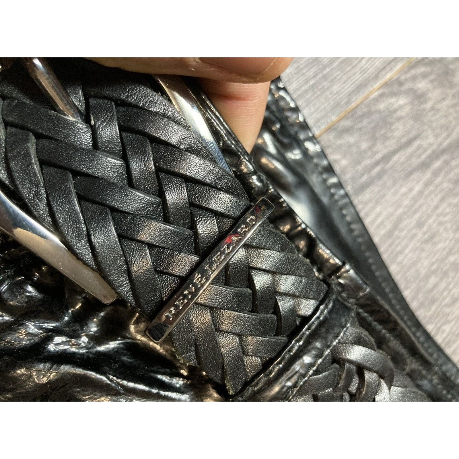 Alexander McQueen × Vintage RARE❗️Alexander McQueen latex biker zipper pants Size 28" / US 6 / IT 42 - 6 Thumbnail