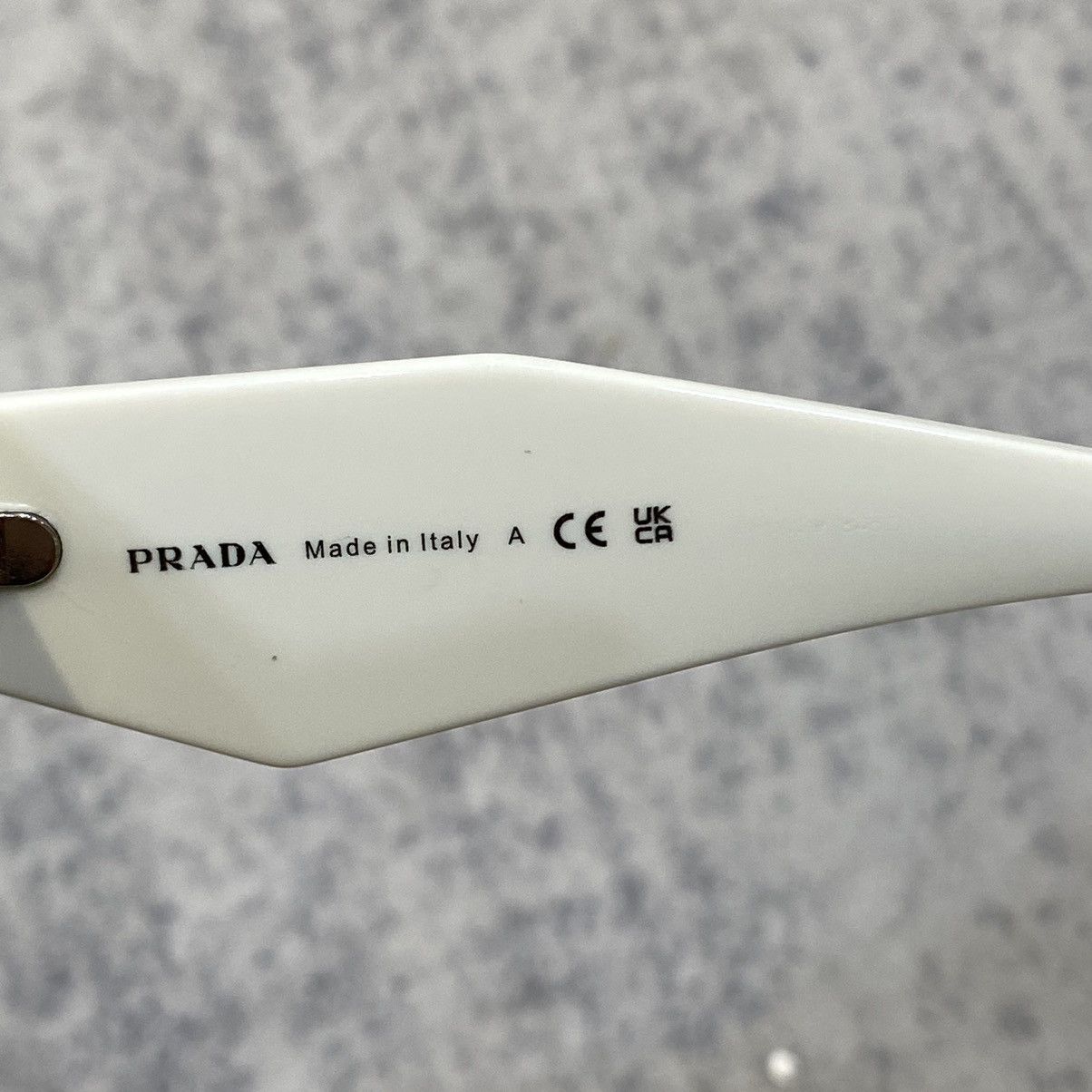 Prada PRADA OPR 17WS 1425S0 Sunglasses WHITE Size ONE SIZE - 7 Thumbnail
