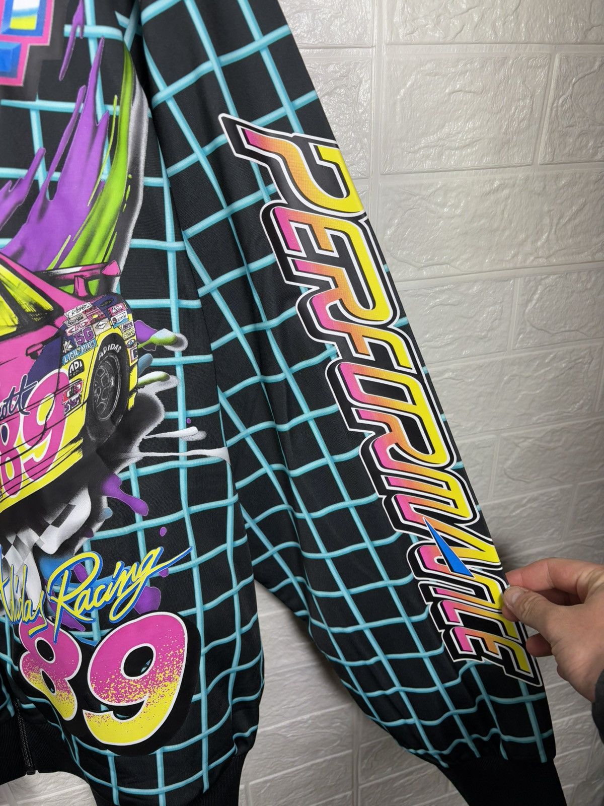 Adidas × Jeremy Scott Jeremy Scott x Adidas Rally Print Track Jacket – Size XL Size US XL / EU 56 / 4 - 5 Thumbnail