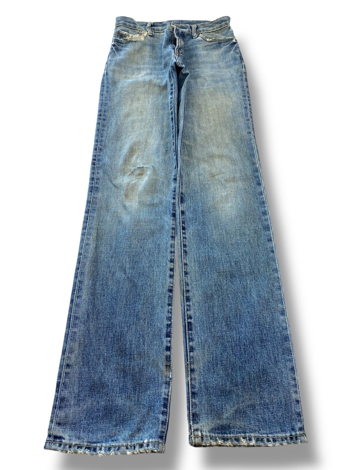 Uniqlo Uniqlo Mud Wash High Waists Straight Leg Style Jeans Size US 28 / EU 44 - 1 Thumbnail