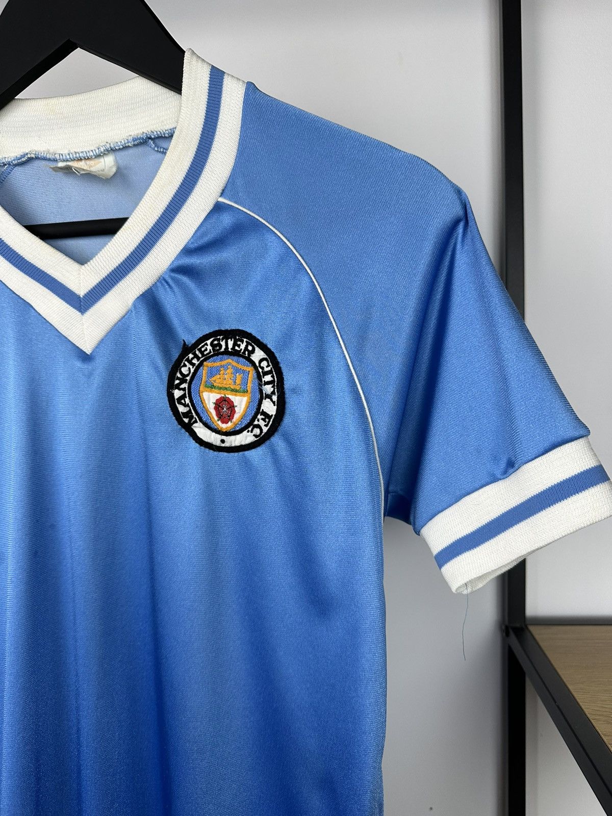 Umbro × Vintage Rare 80’s Manchester City Umbro Jersey Vintage 1981-83 Blue Size US S / EU 44-46 / 1 - 3 Thumbnail