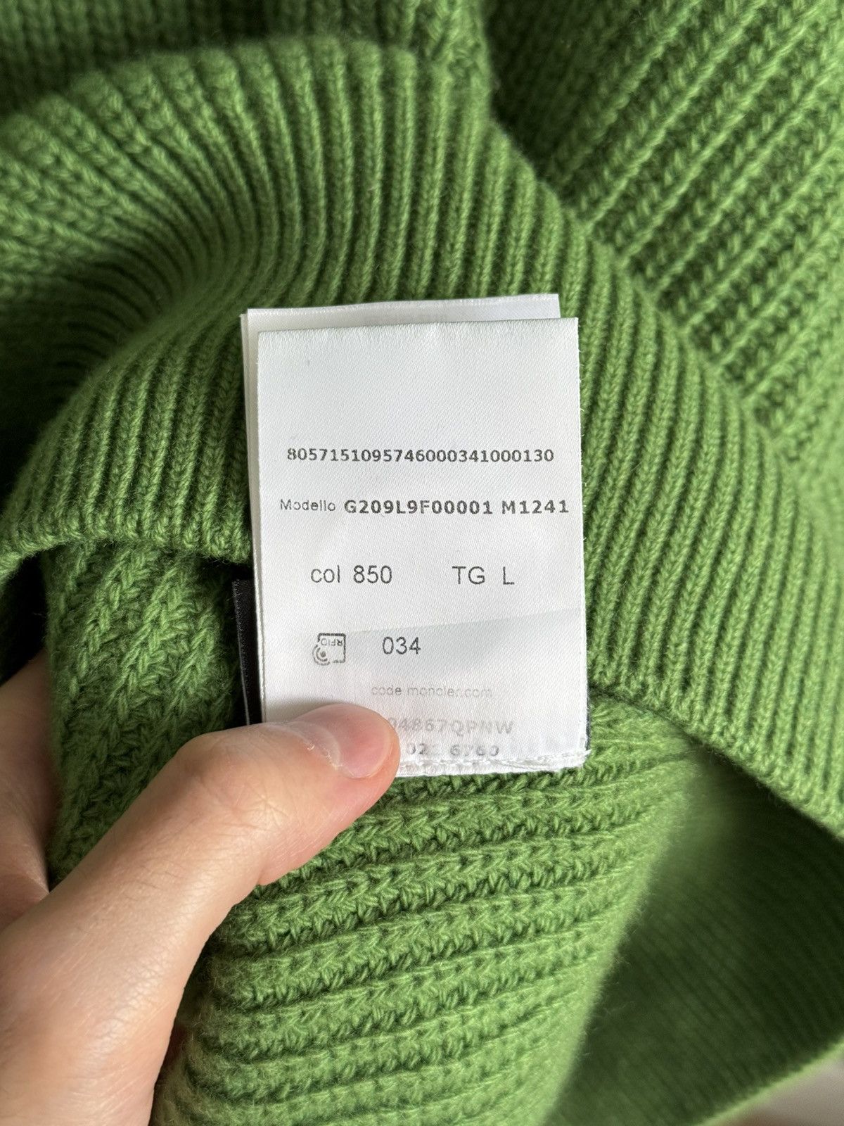 Moncler × Palm Angels Moncler x Palm Angels wool jumper Size US L / EU 52-54 / 3 - 10 Thumbnail