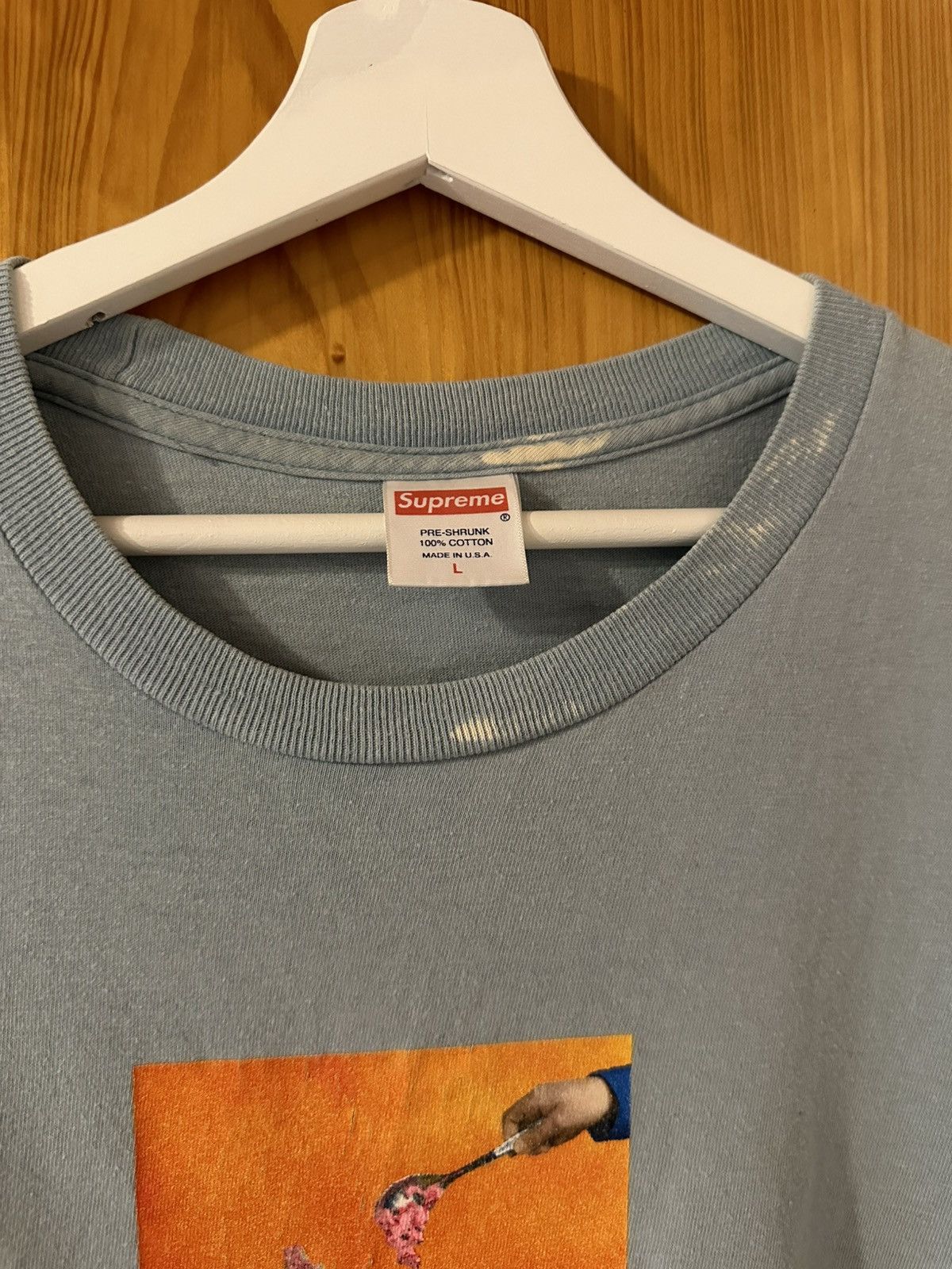 Supreme Supreme Mike Hill Frog Brains Tee Size US M / EU 48-50 / 2 - 3 Thumbnail
