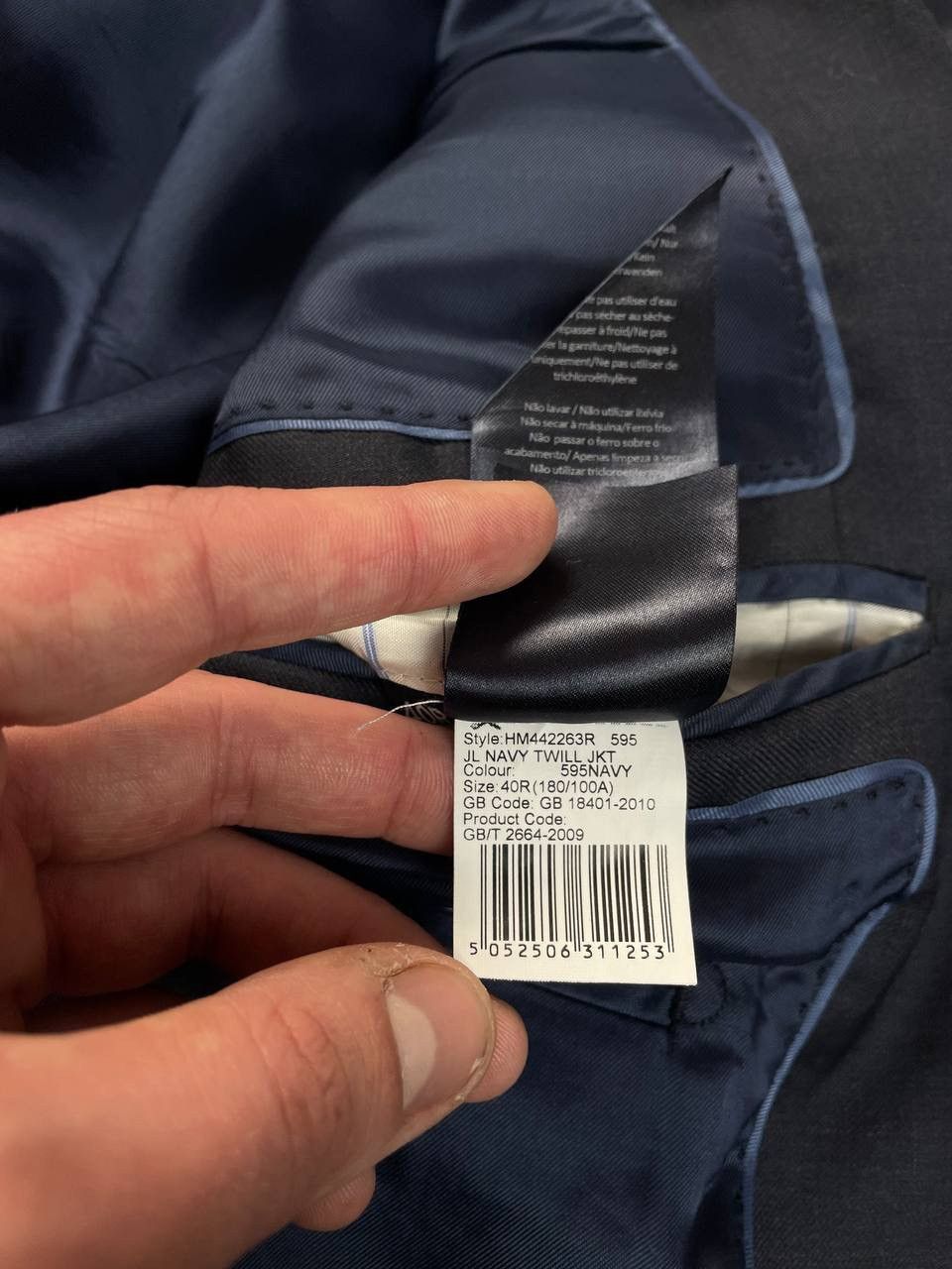 Designer × Hackett Hackett London classic blazer Size 40R - 9 Thumbnail