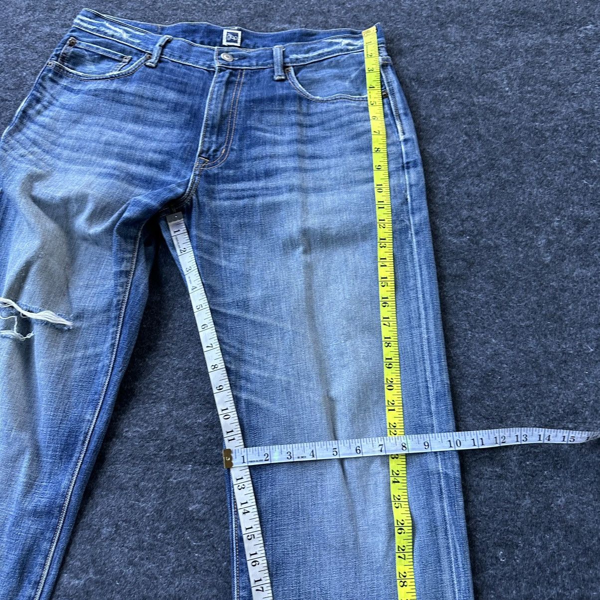 Gap Vintage Y2k The Gap Distressed Balenciaga Style D652 Size US 34 / EU 50 - 11 Thumbnail