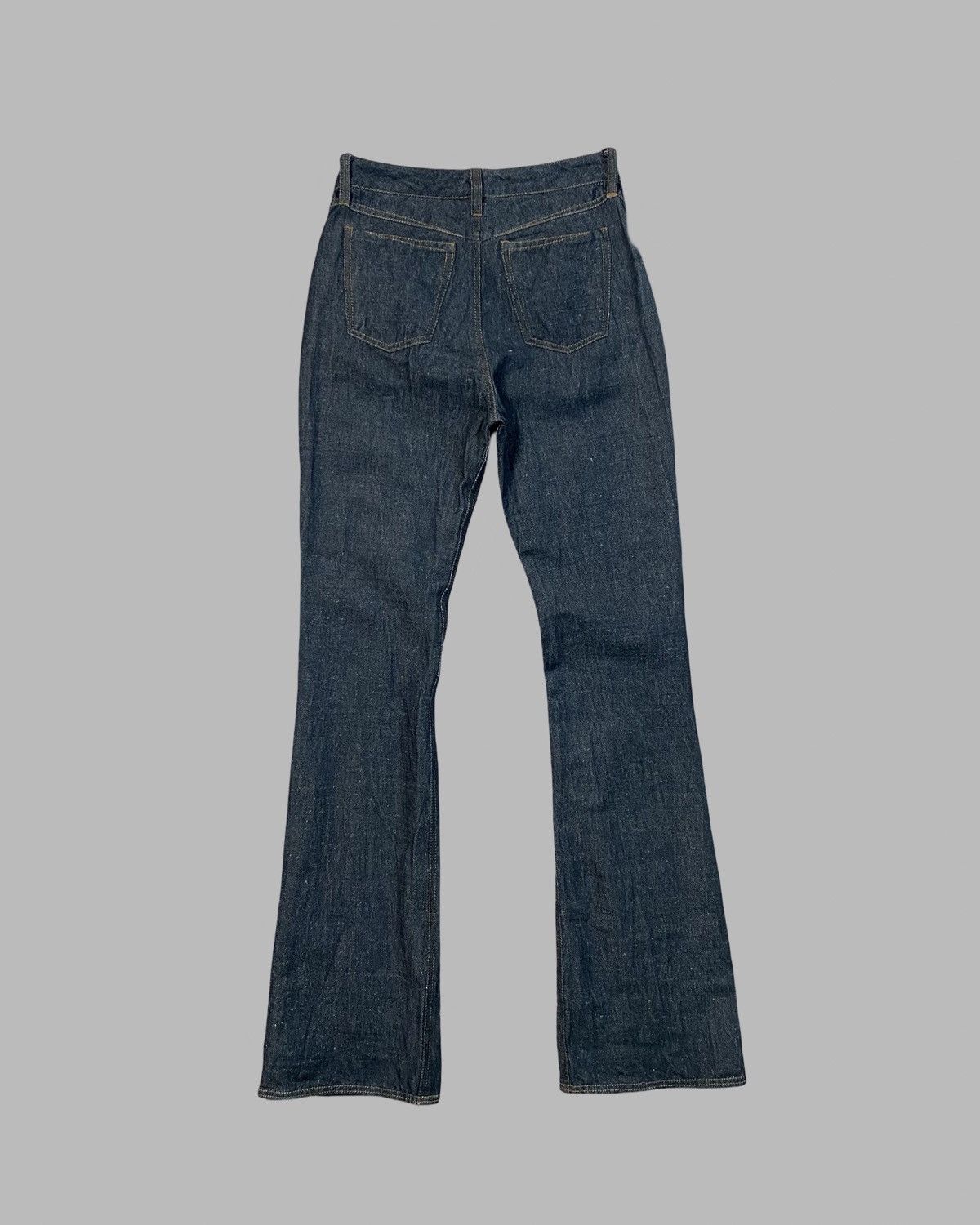 Designer × Jitrois Jitrois Archival Scorched Logo Bootcut flared jeans pants Size 27" / US 4 / IT 40 - 6 Thumbnail