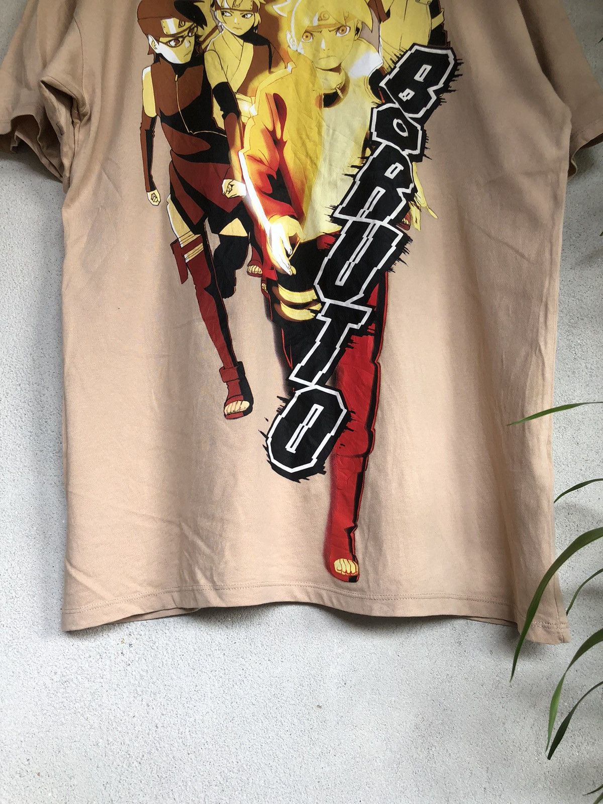 Anime × Bershka × Vintage Bershka X Japanese Anime Boruto Full Chracter Tshirts Size US L / EU 52-54 / 3 - 7 Thumbnail