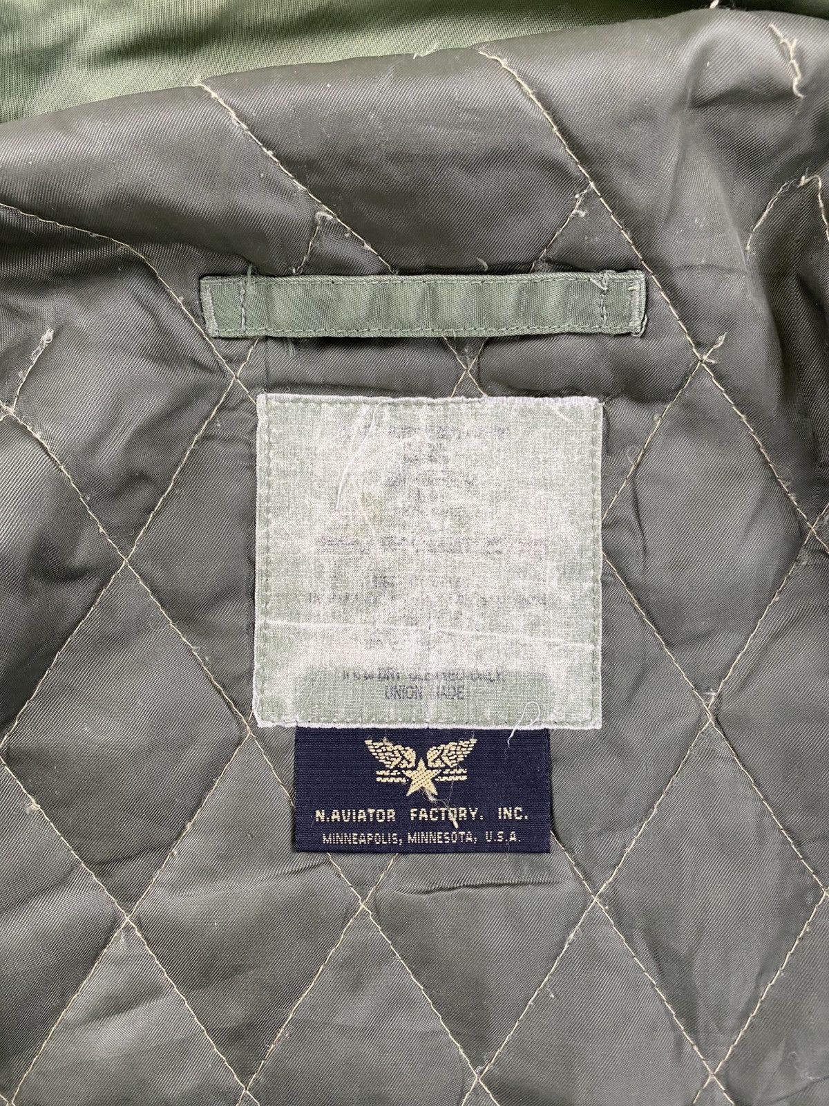 Aviator Nation × Vintage Vintage Aviator Nation Bombers Jacket Size US L / EU 52-54 / 3 - 11 Thumbnail