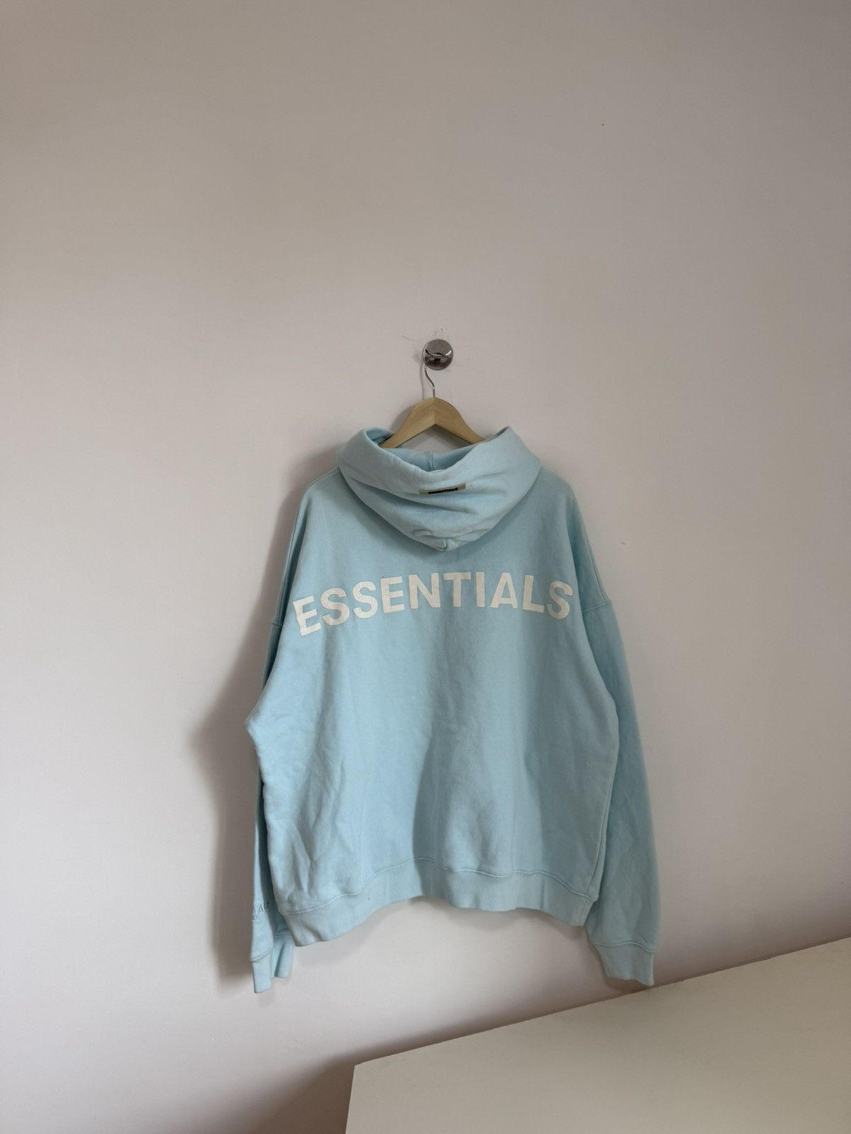 Fear of God Fear of God Essentials 3M Logo Pullover Hoodie 'Blue' Size US L / EU 52-54 / 3 - 5 Thumbnail