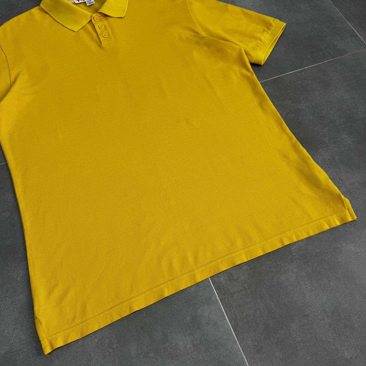 Yohji Yamamoto Adidas Yohji Yamamoto Y-3 Short Sleeve Logo Men Polo Shirt Size US XL / EU 56 / 4 - 3 Thumbnail