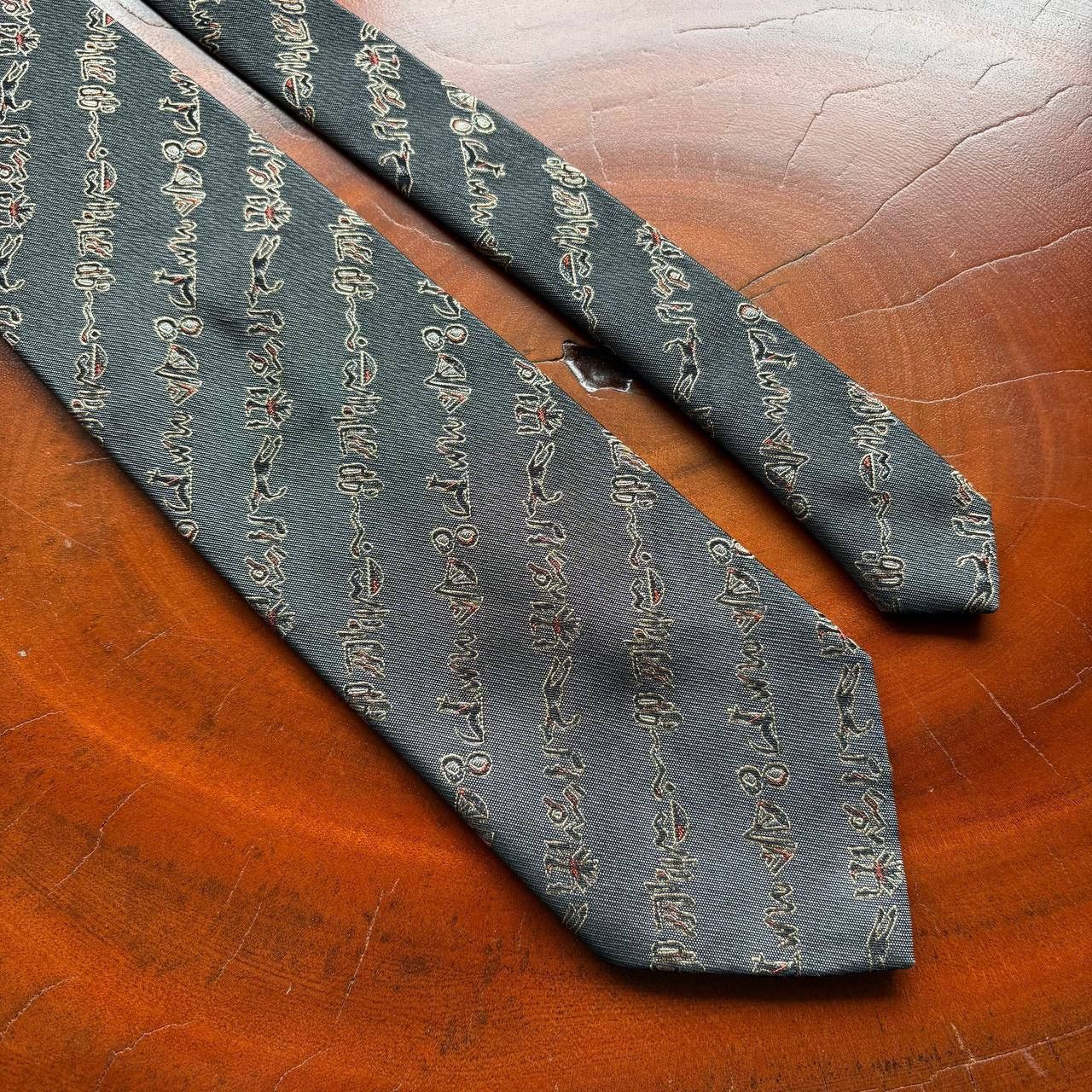 Pierre Balmain Pierre Balmain Vent Vent Aztec Design Necktie Size ONE SIZE - 4 Thumbnail