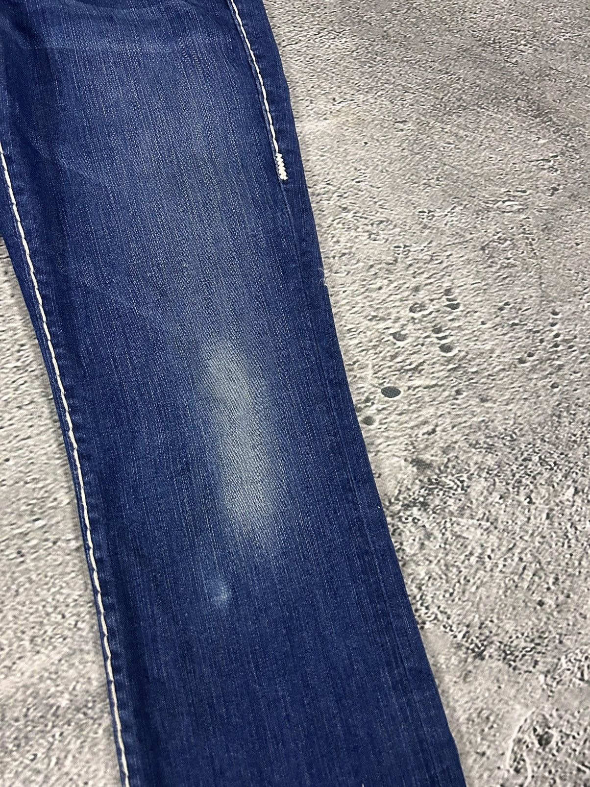 True Religion True Religion jeans flared vintage denim pants navy blue Size 28" / US 6 / IT 42 - 8 Thumbnail