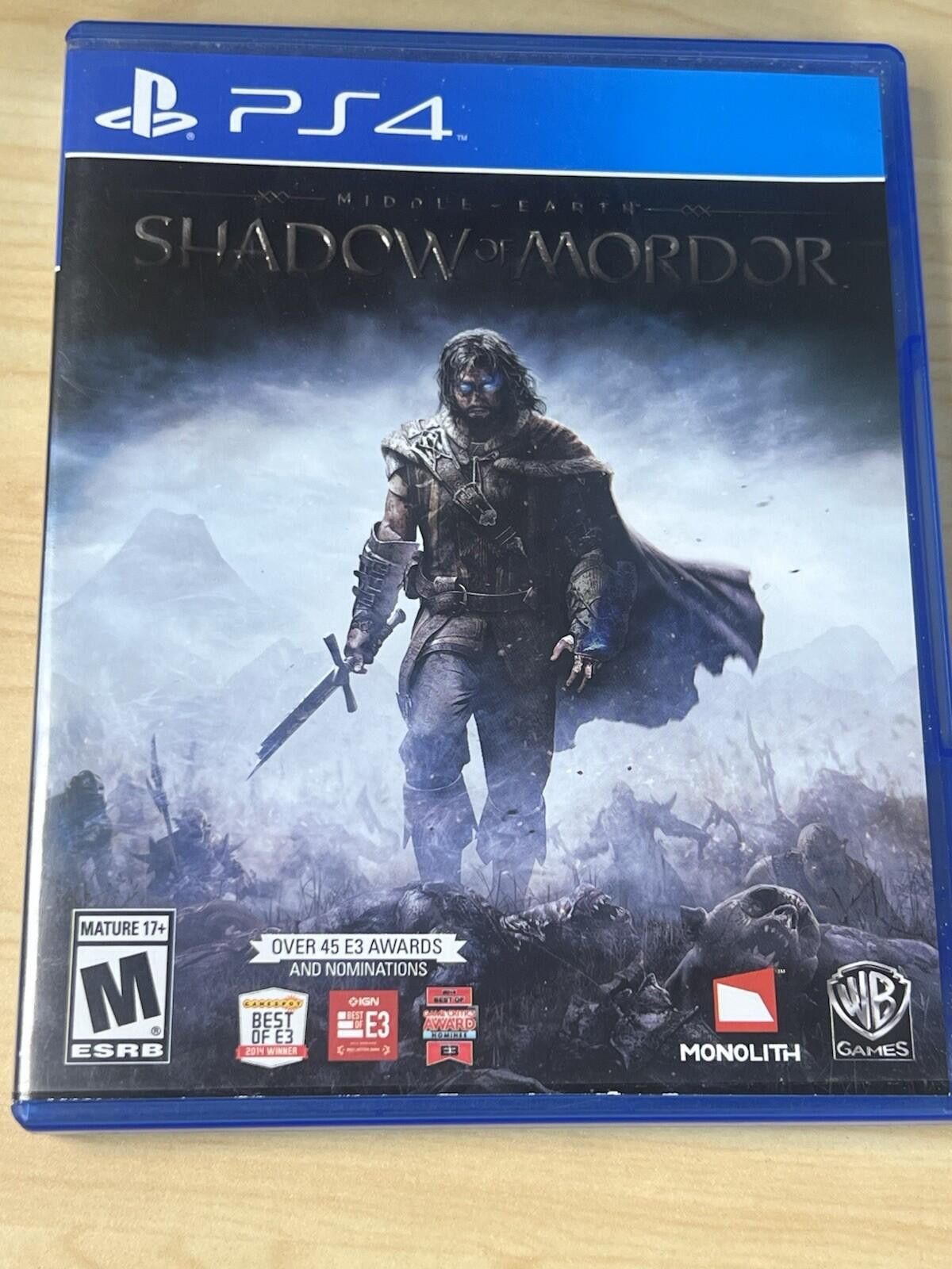 Other Middle Earth: Shadow of Mordor Sony Playstation 4, 2014 PS4 Size ONE SIZE - 2 Thumbnail