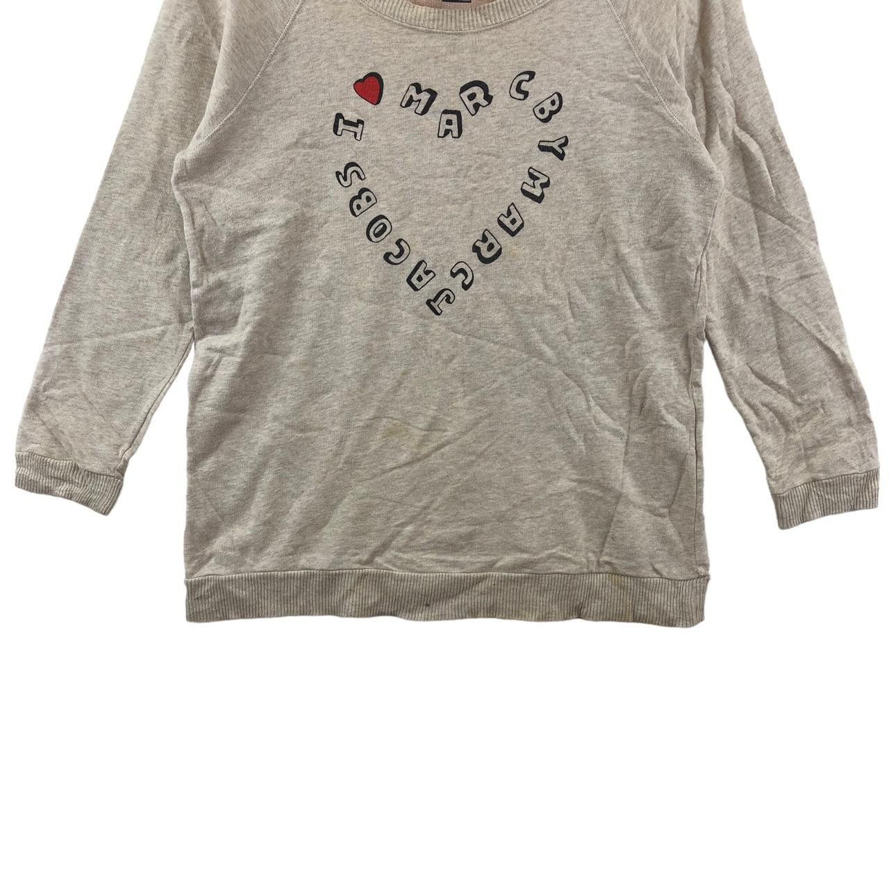 Marc by Marc Jacobs MARC BY MARC JACOBS Collection Love Sweatshirt Blouse Size S / US 4 / IT 40 - 4 Thumbnail