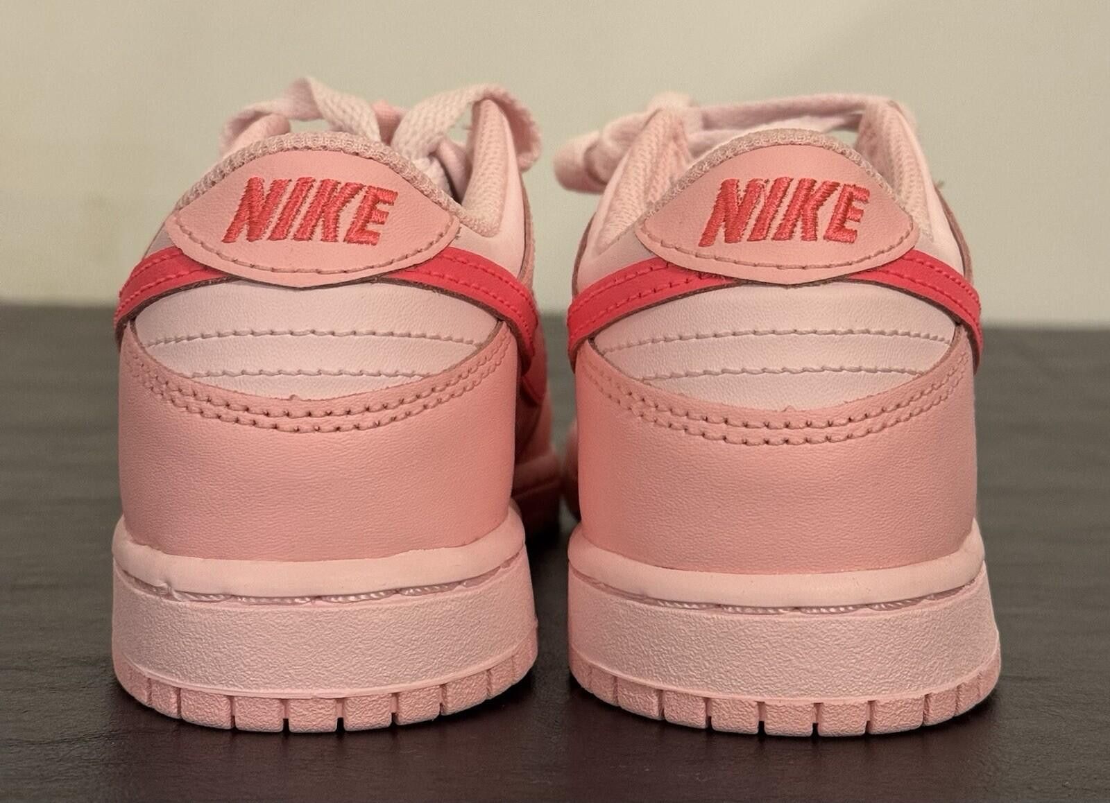 Nike Nike Kids Dunk Low DH9756-600 Triple Pink Size 1.5y . No Box Size US 5 / EU 37 - 5 Thumbnail