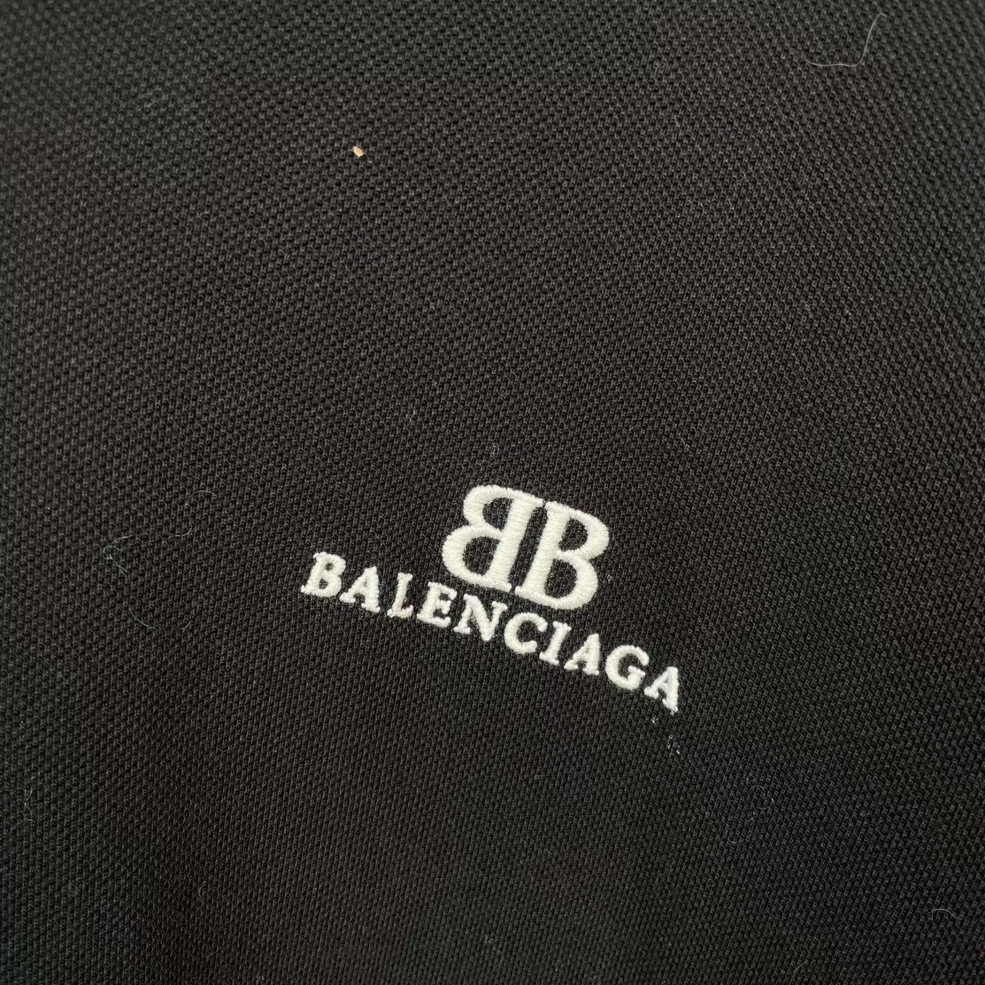 Balenciaga Balenciaga BB Embroidered Oversized Polo 95 New Size US M / EU 48-50 / 2 - 8 Thumbnail