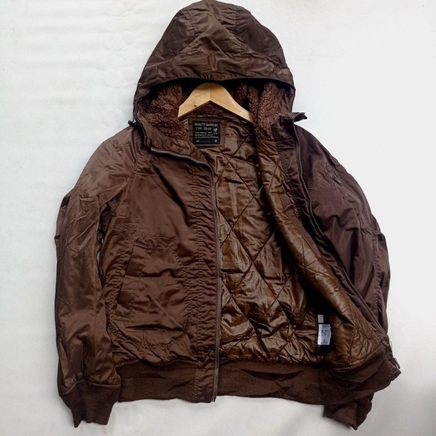 Japanese Brand × Kiminori Morishita × Uniqlo uniqlox KM kiminori morishita 2009 hooded bomber Size US S / EU 44-46 / 1 - 2 Thumbnail