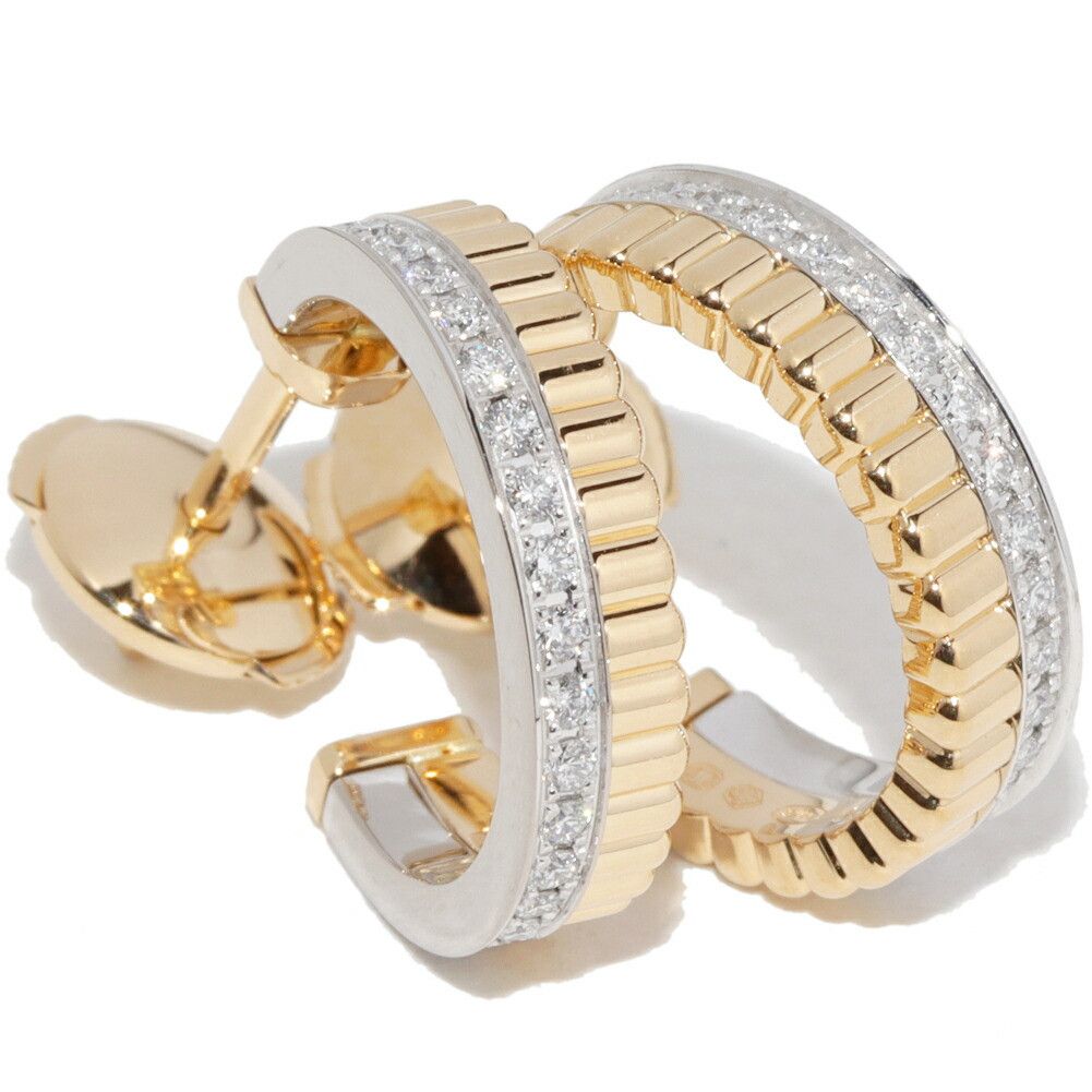 Other Boucheron Boucheron Quatre Radiant Au750 Diamond Earrings Precious Metal Earrings JCO00671 DUTY FREE for USA Size ONE SIZE - 1 Thumbnail