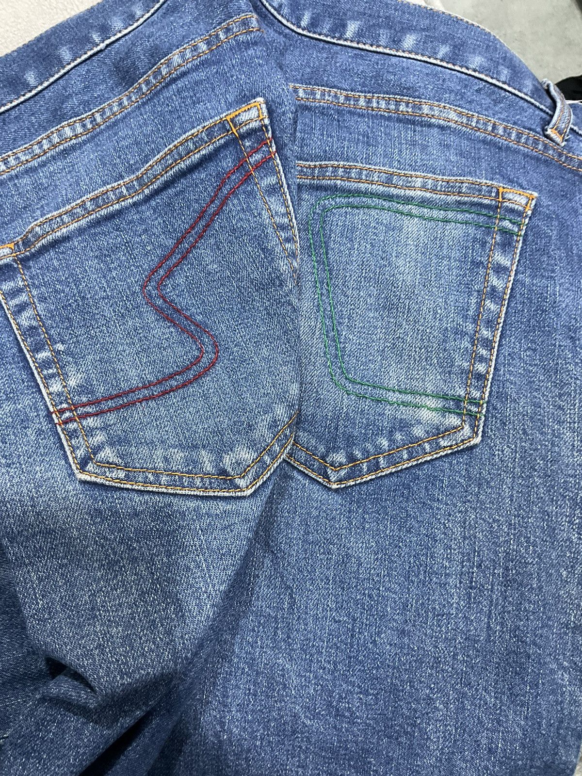 If Six Was Nine × Japanese Brand × Vintage Sina Cova Lupi Di Mare Denim Pants SC Size US 33 - 6 Thumbnail