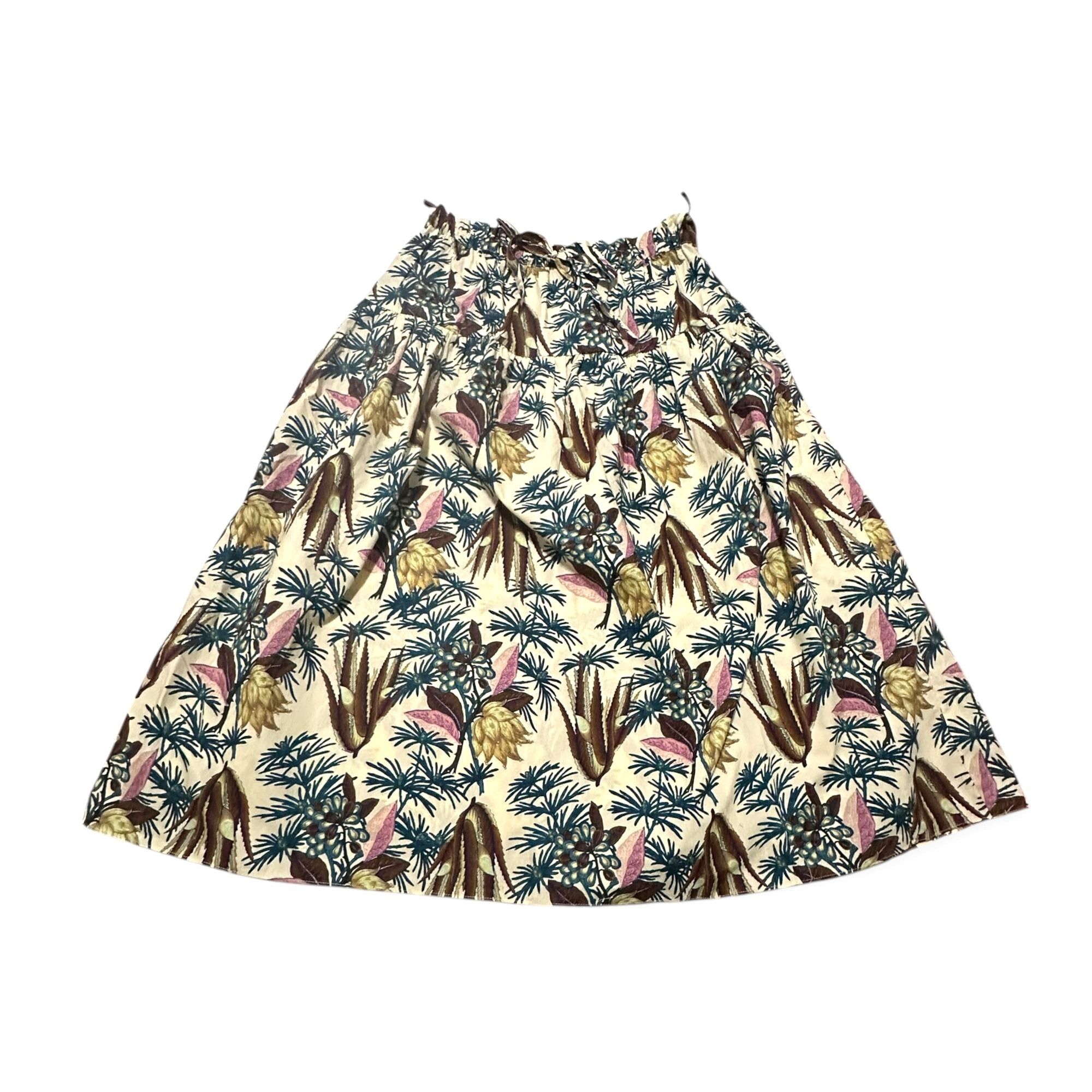 Ulla Johnson Ulla Johnson Fernanda Cotton Midi Skirt In Wildflower, Size Size 34" / US 12 / IT 48 - 5 Thumbnail