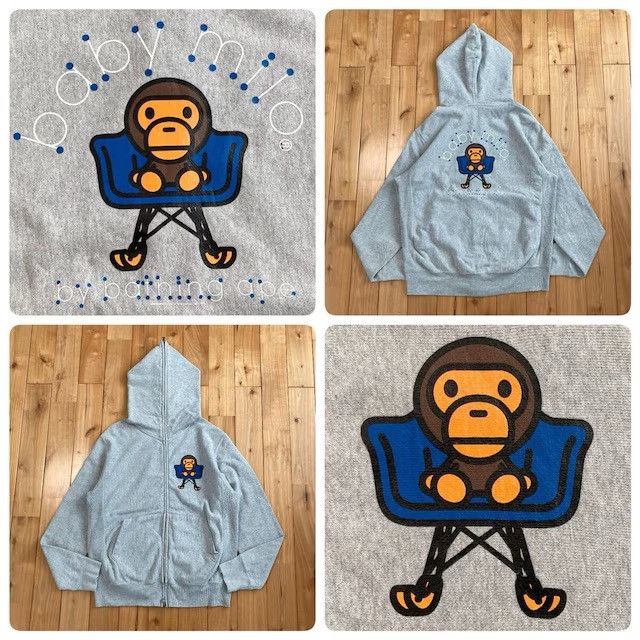 Bape BAPE Chair Milo full zip hoodie a bathing ape NIGO Size US S / EU 44-46 / 1 - 1 Thumbnail