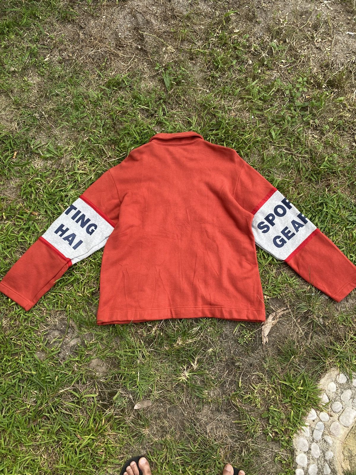 Hai Sporting Gear Vintage Sporting Gear Hai By Issey Miyake Pullover Sweater Size US L / EU 52-54 / 3 - 4 Thumbnail