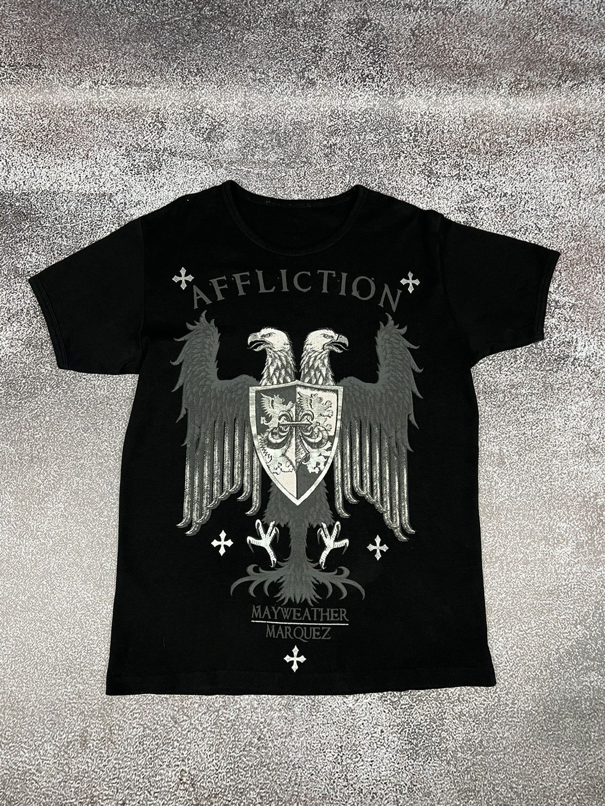 Affliction × Vintage Affliction Floyd Mayweather vs Marquez tshirt vintage y2k Size US M / EU 48-50 / 2 - 1 Thumbnail