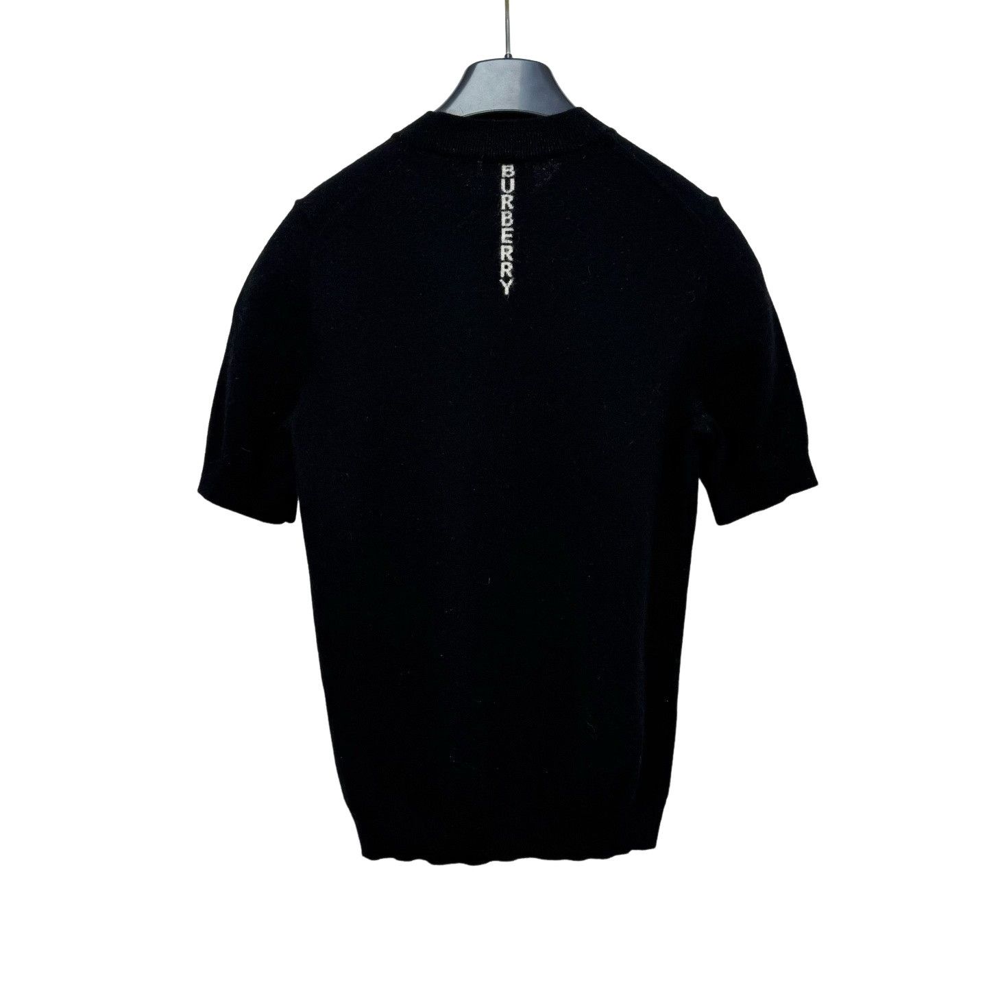 Burberry Burberry Merino Wool Logo Knit T-Shirt S Size US S / EU 44-46 / 1 - 1 Thumbnail