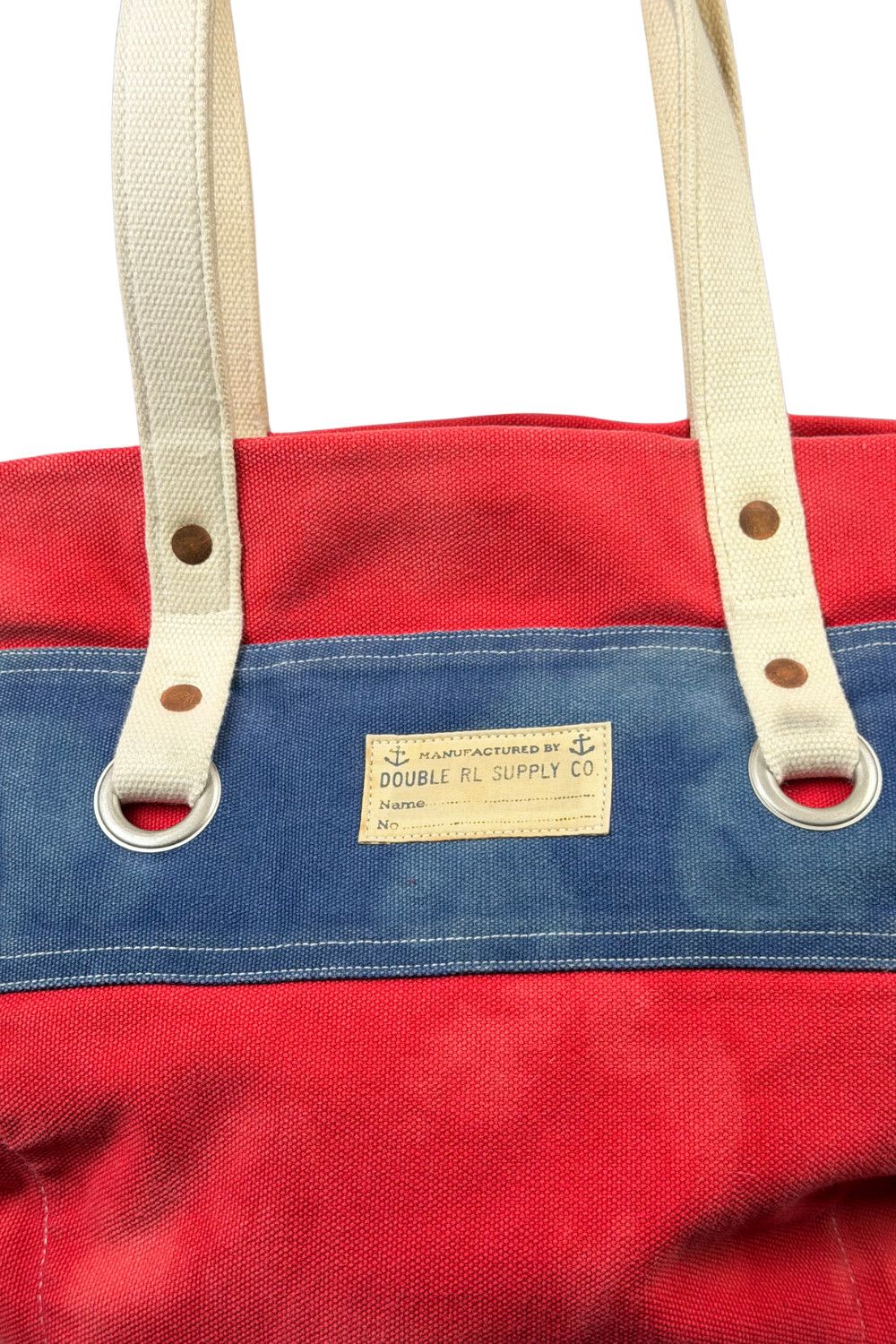 RRL Ralph Lauren RRL Double RL 2006 Canvas Tote Bag Rugged Goods Supply Size ONE SIZE - 15 Thumbnail