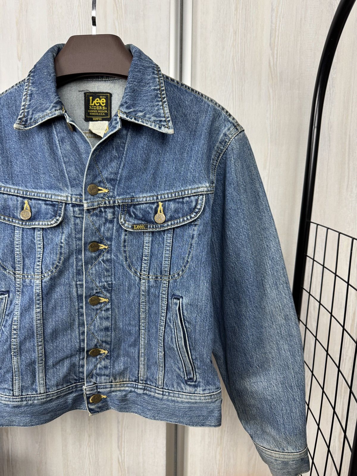 Lee LEE RIDERS EDWIN JAPAN COLAB DENIM TRUCKER JACKET SANFORIZED Size US M / EU 48-50 / 2 - 4 Thumbnail
