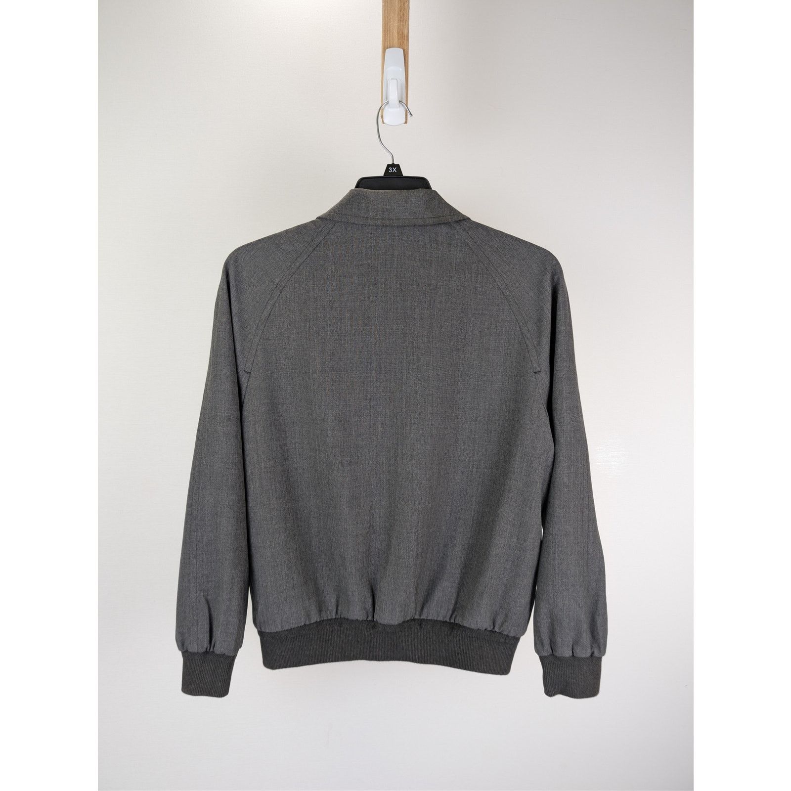 Tom Ford o1rshd1 CC20 Ribbed-Trim Twill Bomber Jacket Light Jacket Size US M / EU 48-50 / 2 - 10 Thumbnail